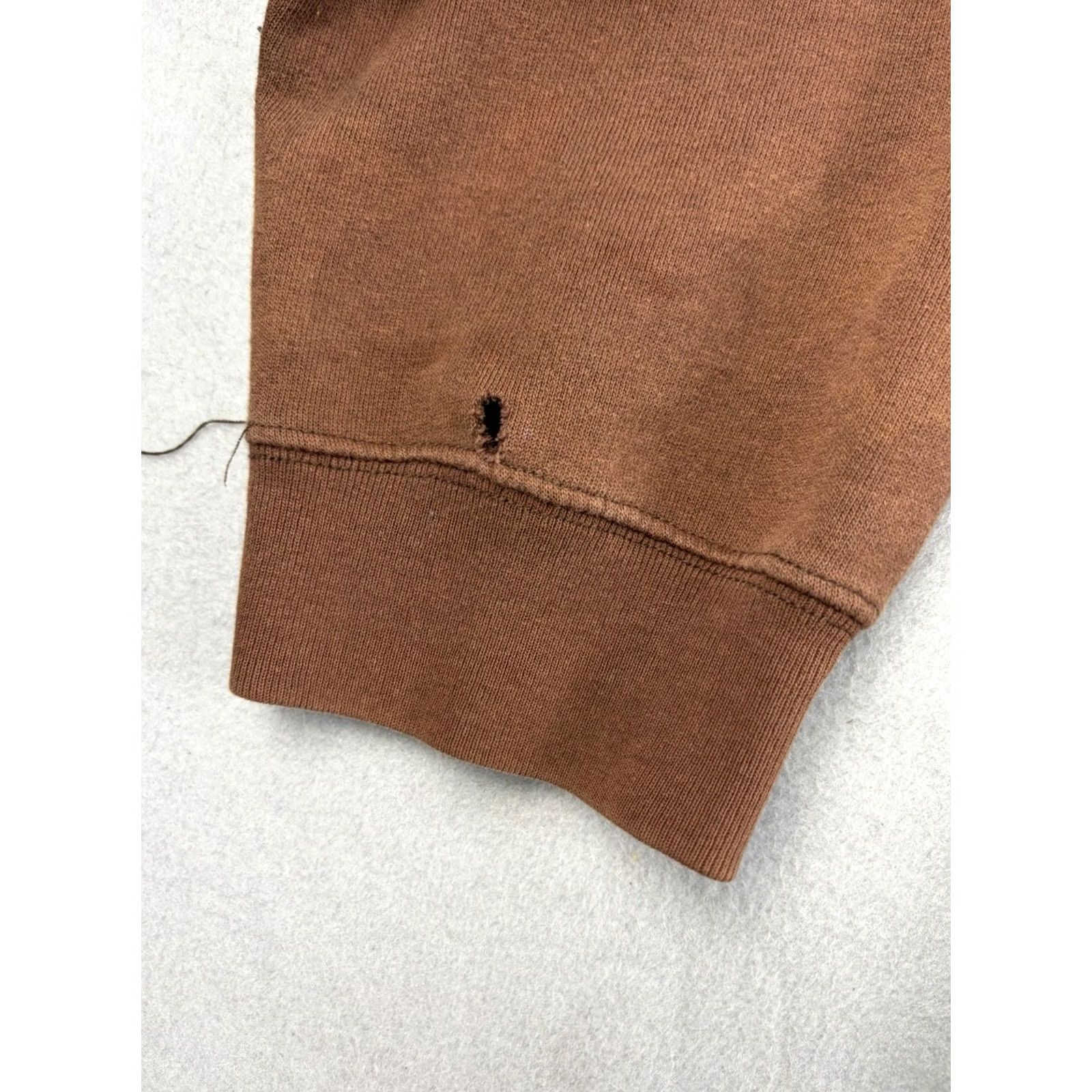 Aeropostale VINTAGE Aeropostale Hoodie Sweatshirt 2XL Brown Logo Embroidered Zip Hooded Fleece Mens Y2k Size US XXL / EU 58 / 5 - 5 Thumbnail