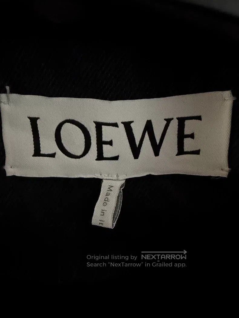 Loewe Loewe Black Washed Denim Work Jacket Size US S / EU 44-46 / 1 - 5 Thumbnail
