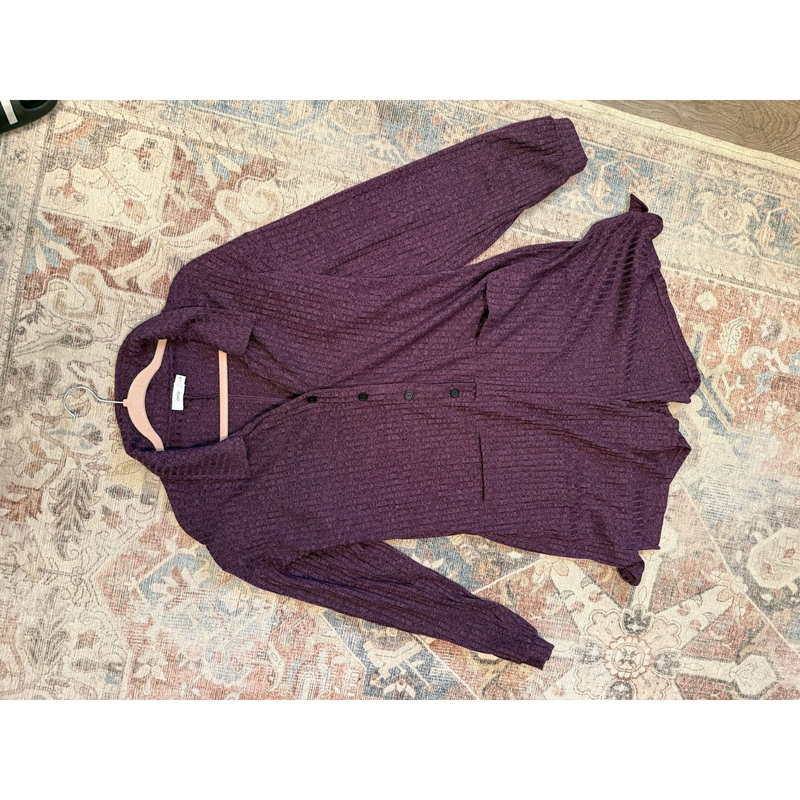 Onia Onia NWOT Ribbed Knit Long Sleeve Romper Large, MP $120 Size 34" / US 12 / IT 48 - 2 Thumbnail