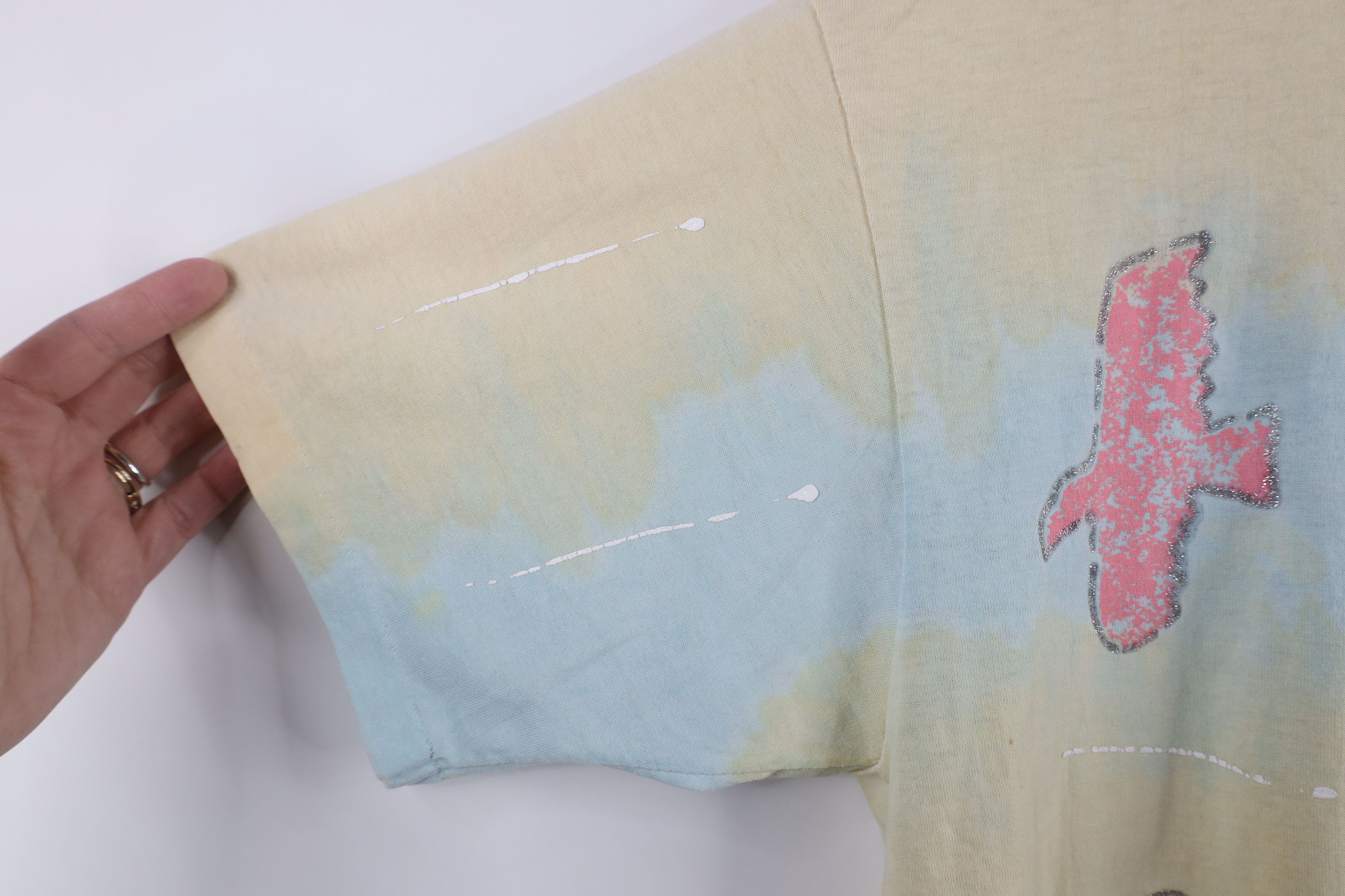 Vintage Vintage 90s Streetwear Cactus Wolf Acid Wash T-Shirt USA Size ONE SIZE - 9 Thumbnail