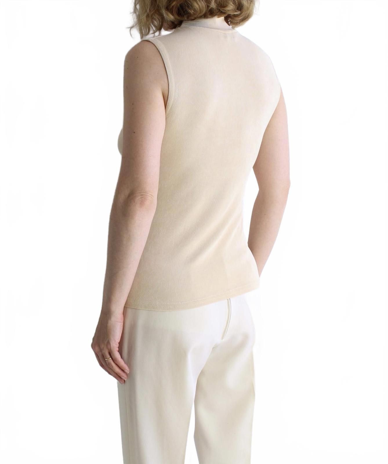 Other JAIPUR '90's Vintage Mock Neck in Beige (SMALL) Size S / US 4 / IT 40 - 3 Thumbnail
