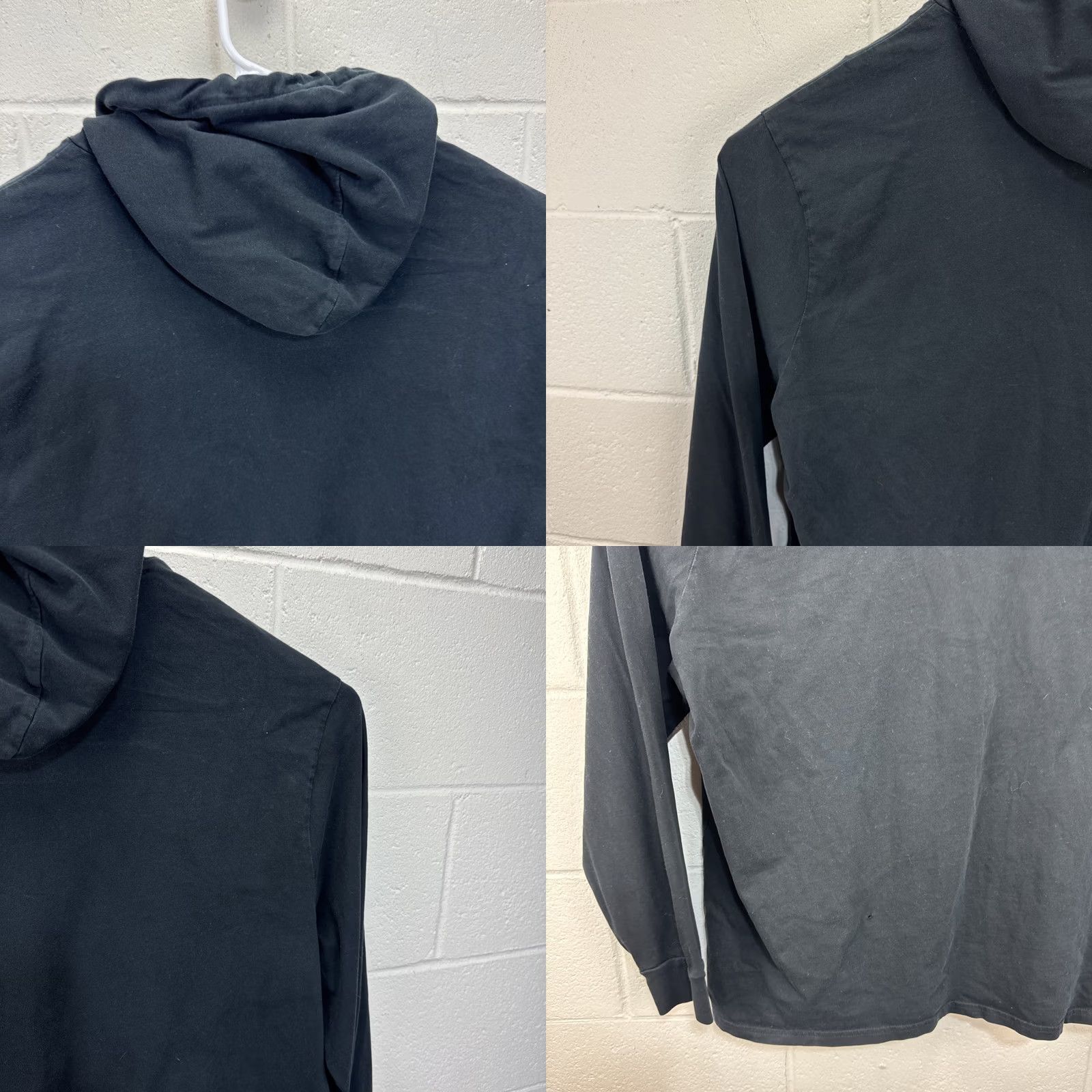 Polo Ralph Lauren Polo Ralph Lauren Mens Black Long Sleeve Hooded T-Shirt Cotton Jersey Pony XXL Size US XXL / EU 58 / 5 - 9 Thumbnail
