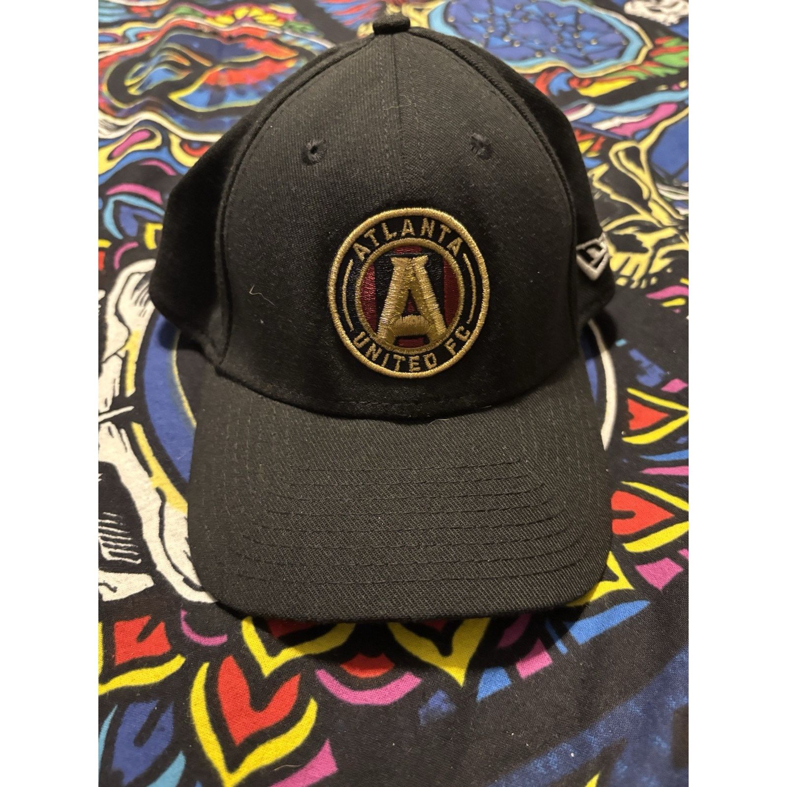 New Era atlanta United Fc futbol black hat New Era Small Medium Size ONE SIZE - 2 Thumbnail