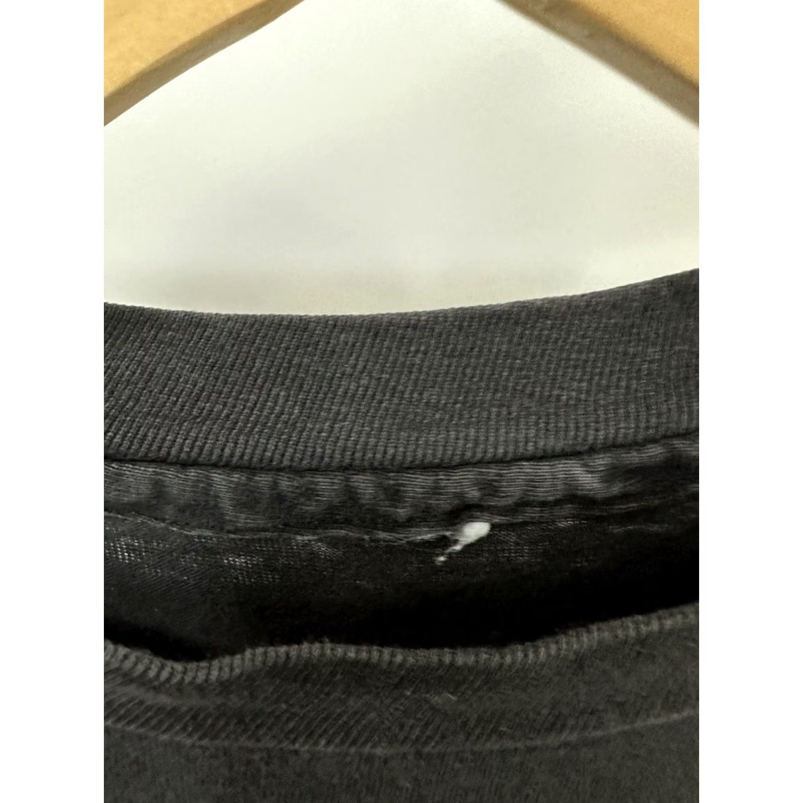 Vintage VINTAGE 90s Black Cotton T-Shirt L Workwear Single Stitch Mens Size US L / EU 52-54 / 3 - 6 Thumbnail
