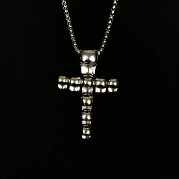 Jewelry Chihiro x Misac Skull Cross Punk Necklace Chain Size ONE SIZE - 5 Thumbnail