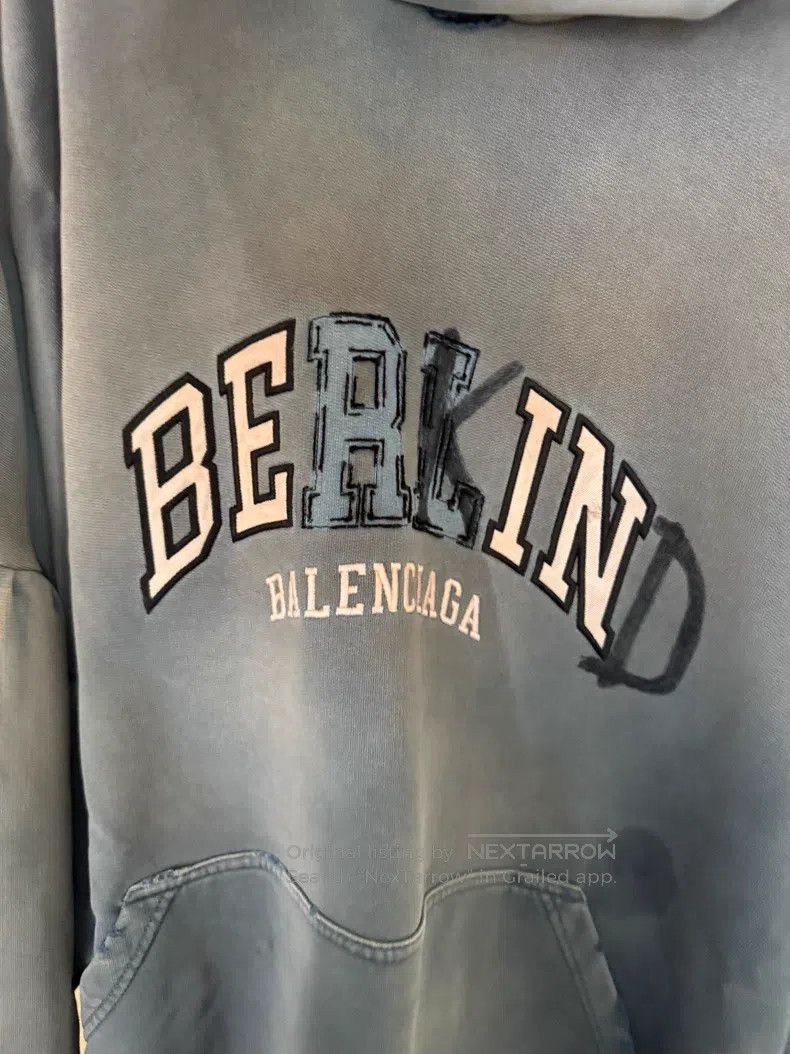 Balenciaga Balenciaga Loose hoodie Size US M / EU 48-50 / 2 - 4 Thumbnail