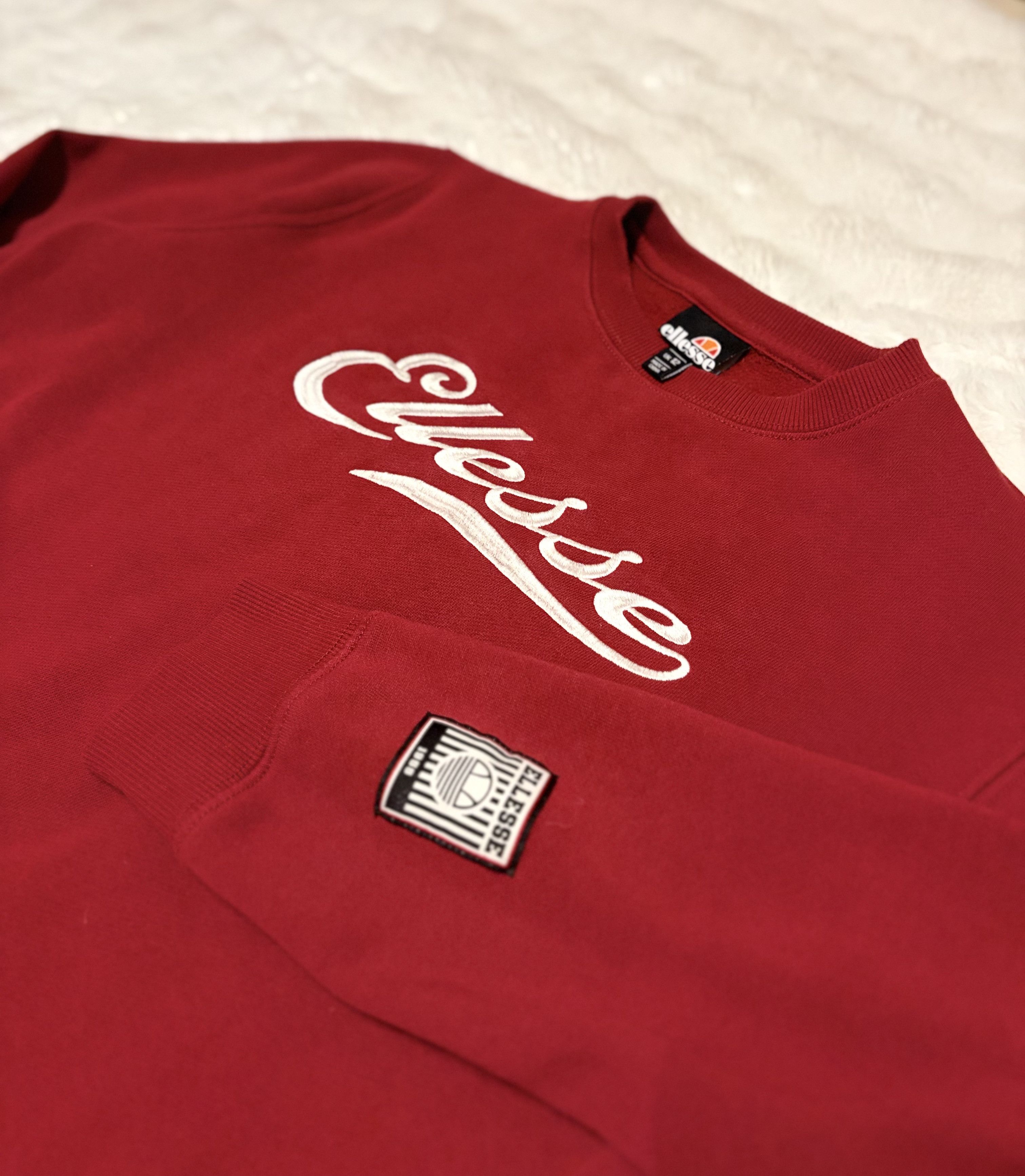 Ellesse Vintage Ellesse Red Logo Crewneck Sweatshirt Size S Size US S / EU 44-46 / 1 - 4 Thumbnail