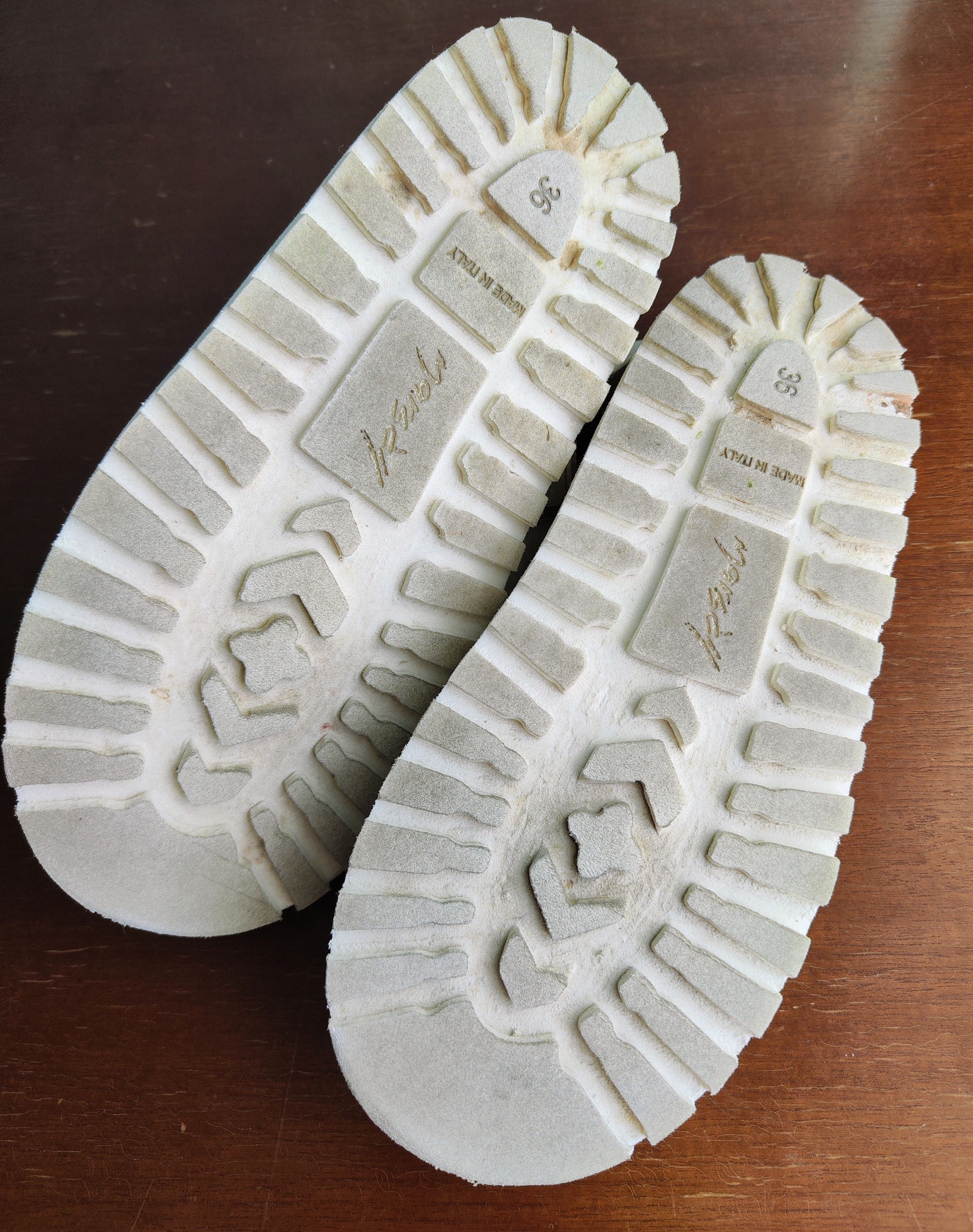Marsell Sanpomice optical white sandal.Like Marni or Guidi Size US 5 / IT 35 - 7 Thumbnail