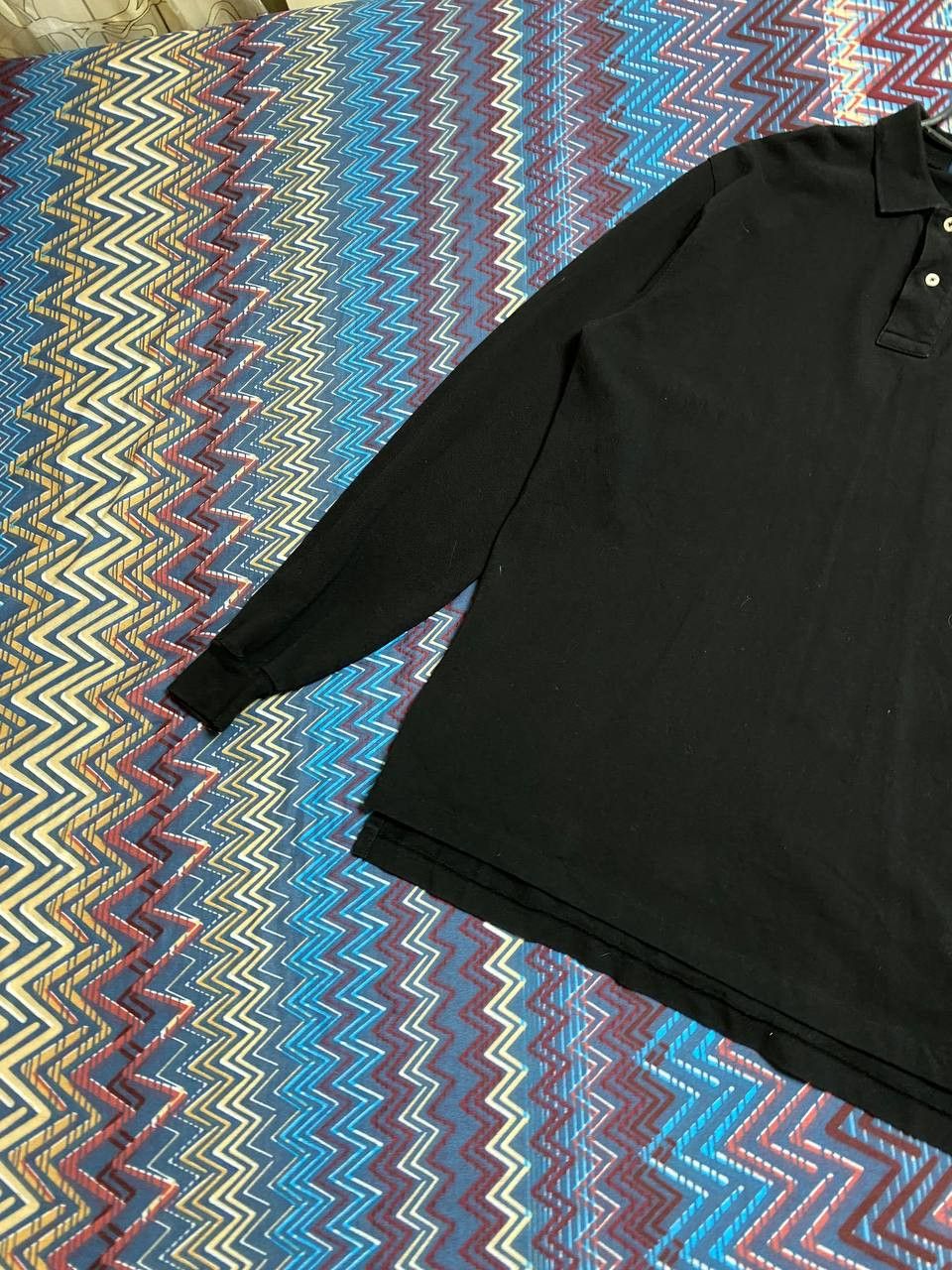 Polo Ralph Lauren × RRL Ralph Lauren Vintage Polo Ralph Lauren Rugby Long Sleeve Size US L / EU 52-54 / 3 - 13 Thumbnail
