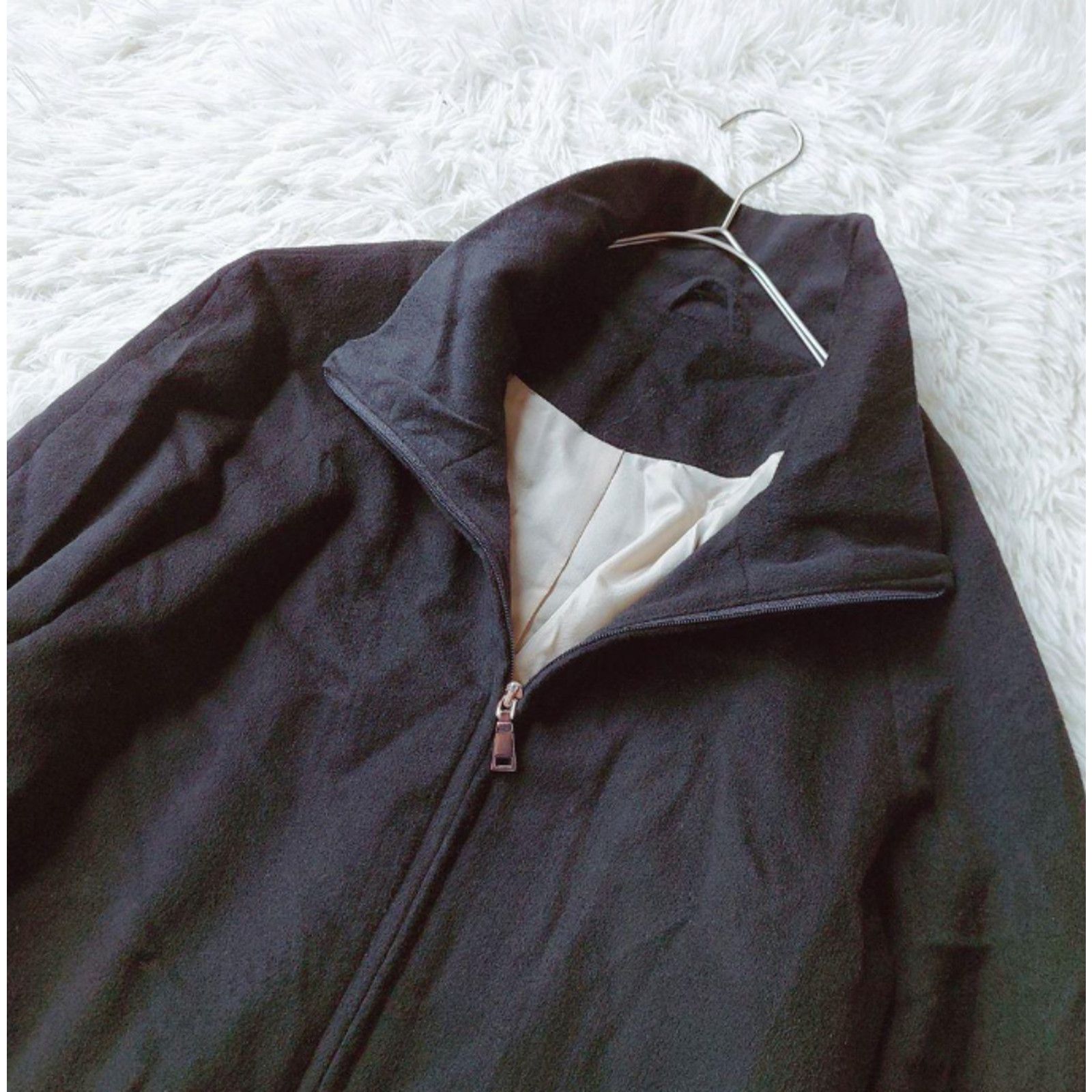 Valstar Valstar Navy Blue Cashmere Coat Double Zip Size 48 Medium Size US M / EU 48-50 / 2 - 6 Thumbnail