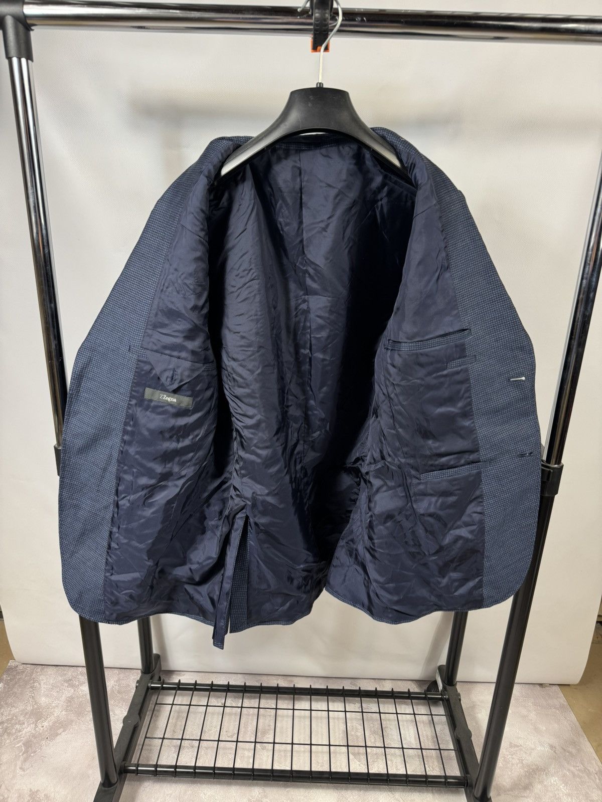Z Zegna Z Zegna Dark Blue Blazer Size 48R - 7 Thumbnail