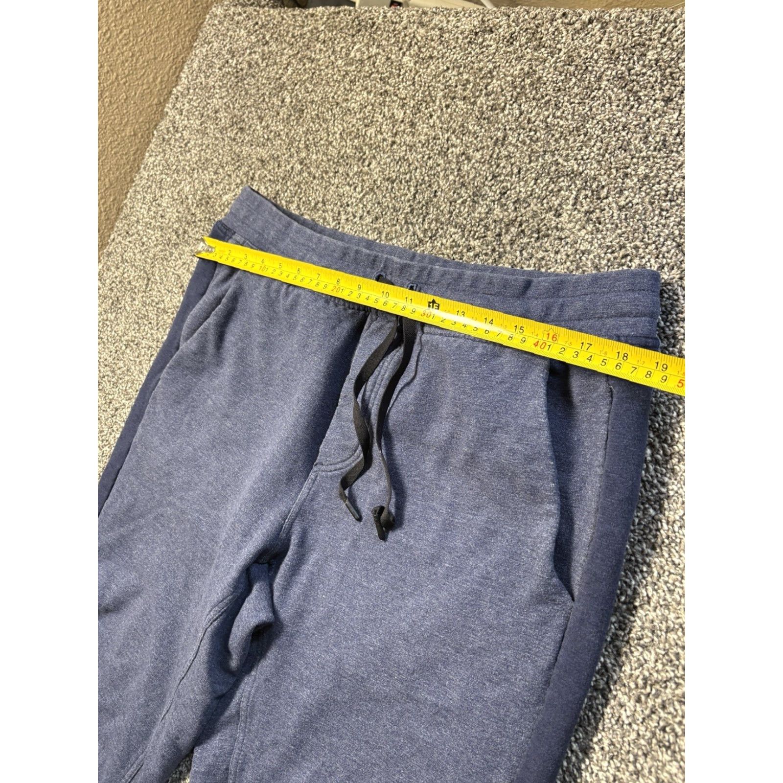 Lululemon Lululemon Jogger Pants Men 2XL Blue Gray Stretch Pockets Drawstring Sweatpants Size US 39 - 5 Thumbnail