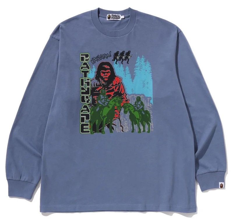 Bape Bape LS Tee Size ONE SIZE - 1 Thumbnail