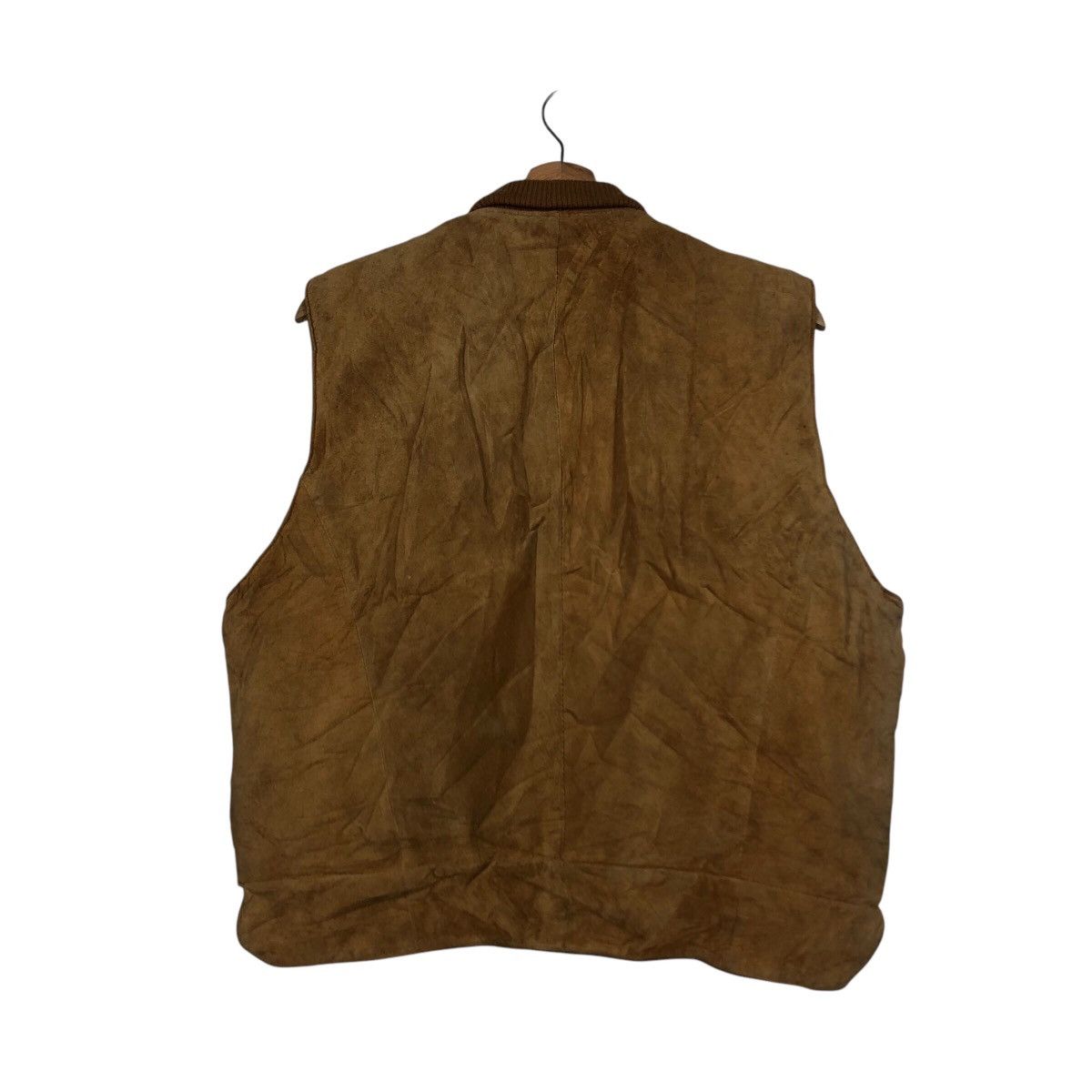 Japanese Brand 📌Vintage Utility Vest Leather Loldanthony Issey Miyake Size US M / EU 48-50 / 2 - 9 Thumbnail