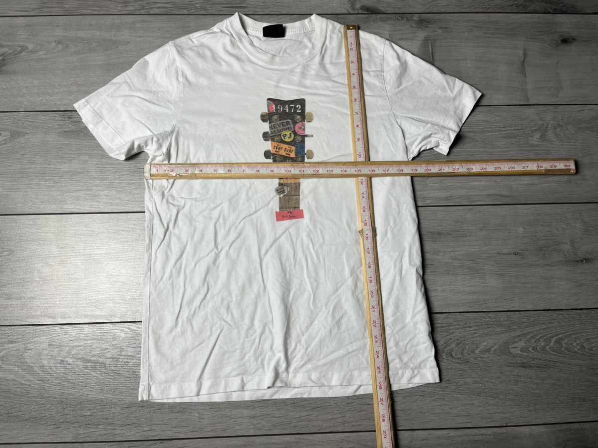 Paul Smith Paul Smith Guitar logo Tshirt size XLarge Size US XL / EU 56 / 4 - 5 Thumbnail