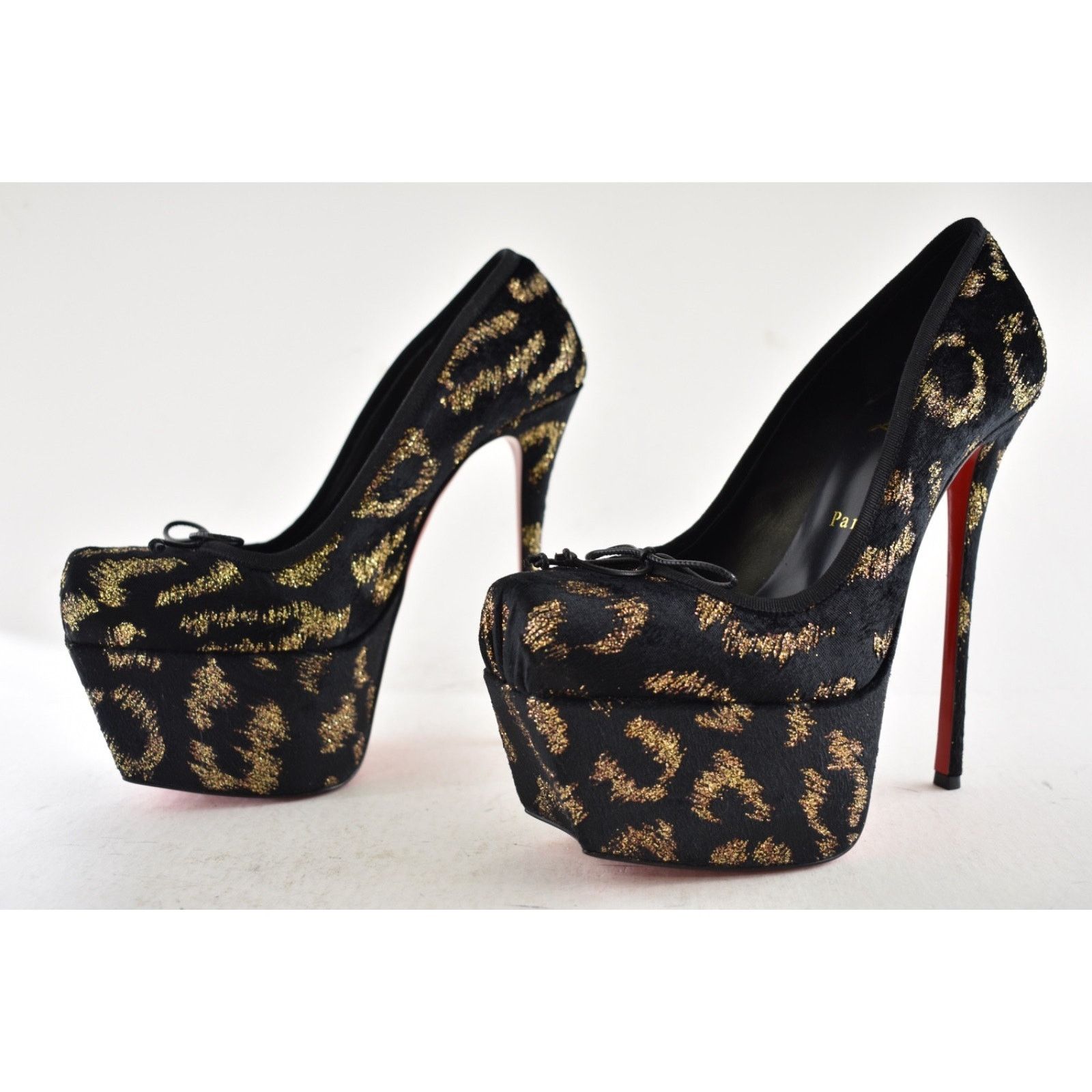 Christian Louboutin Christian Louboutin Cassia Nodo Alta 160 Black Pump 37 Size US 7 / IT 37 - 14 Thumbnail