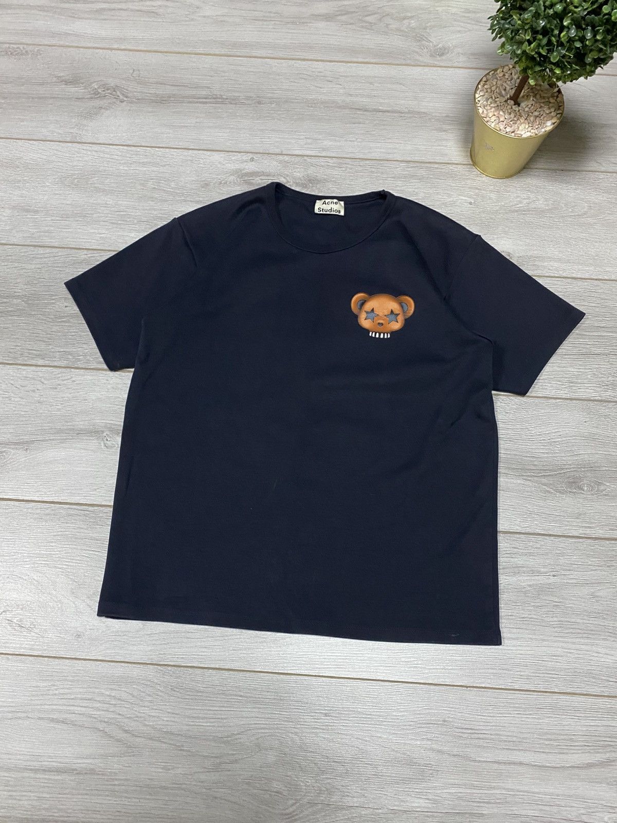Acne Studios Acne Niagara Bear skull 💀 monster t-shirt print