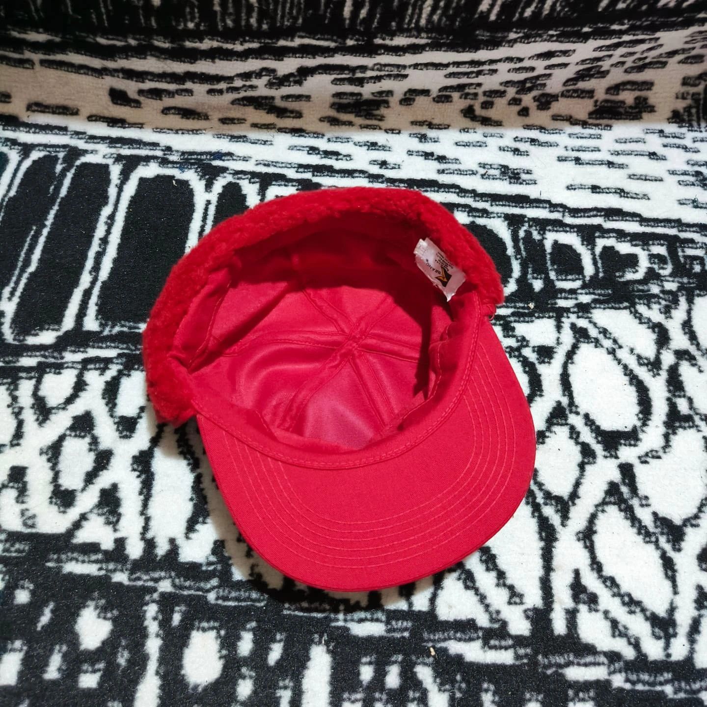 Vintage Earflap hat kent logo red by kbrand Size ONE SIZE - 4 Thumbnail
