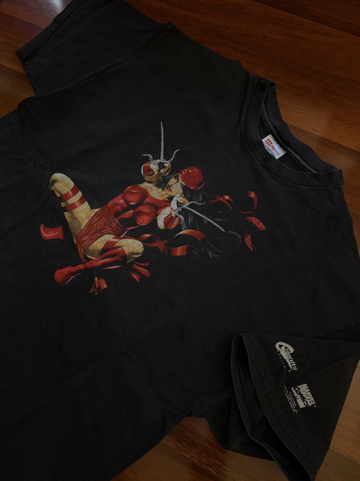 Marvel Comics ELEKTRA MARVEL 2001 VINTAGE TEE SHIRT XL Size US XL / EU 56 / 4 - 3 Thumbnail