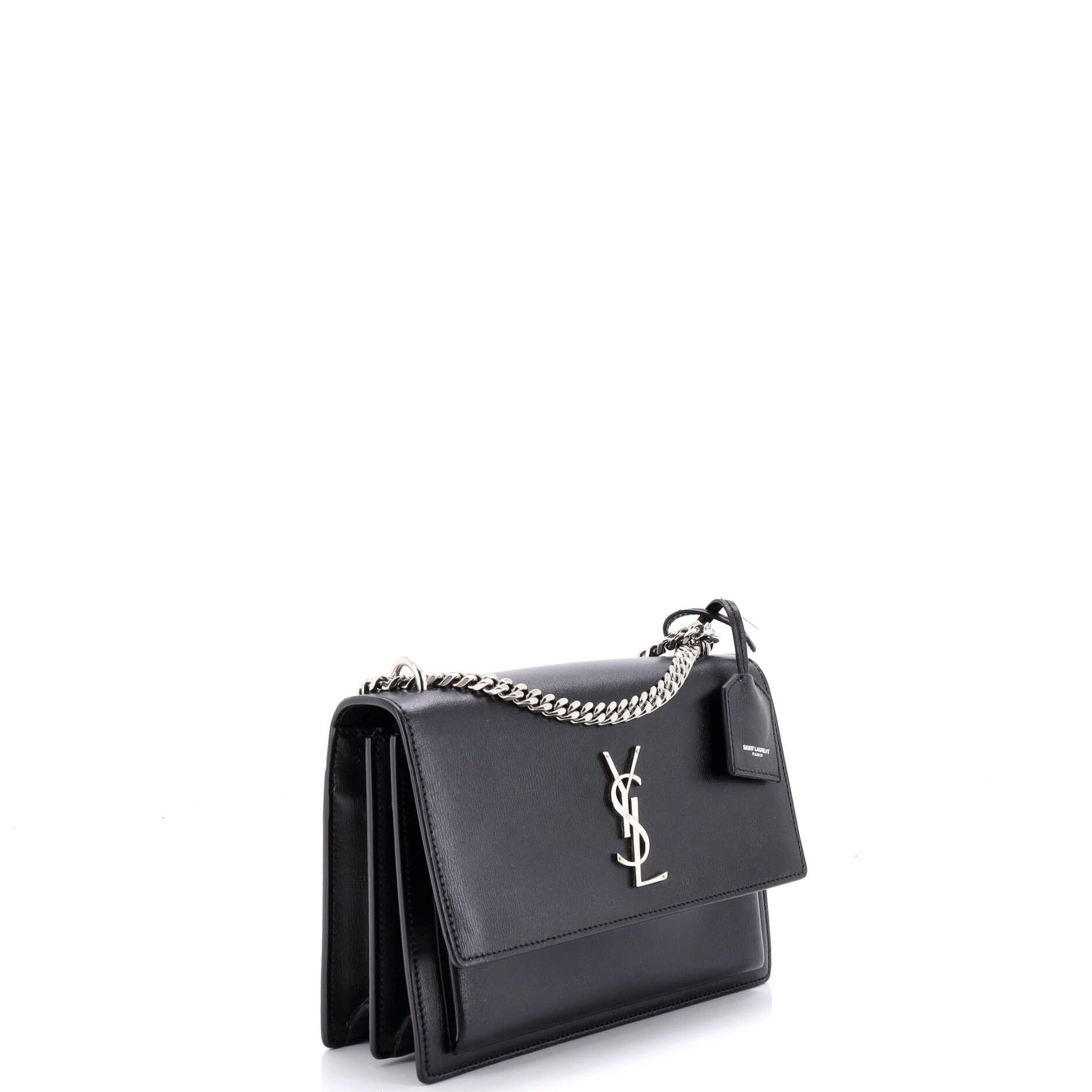 Saint Laurent Paris Sunset Crossbody Bag Leather Small Size ONE SIZE - 1 Thumbnail