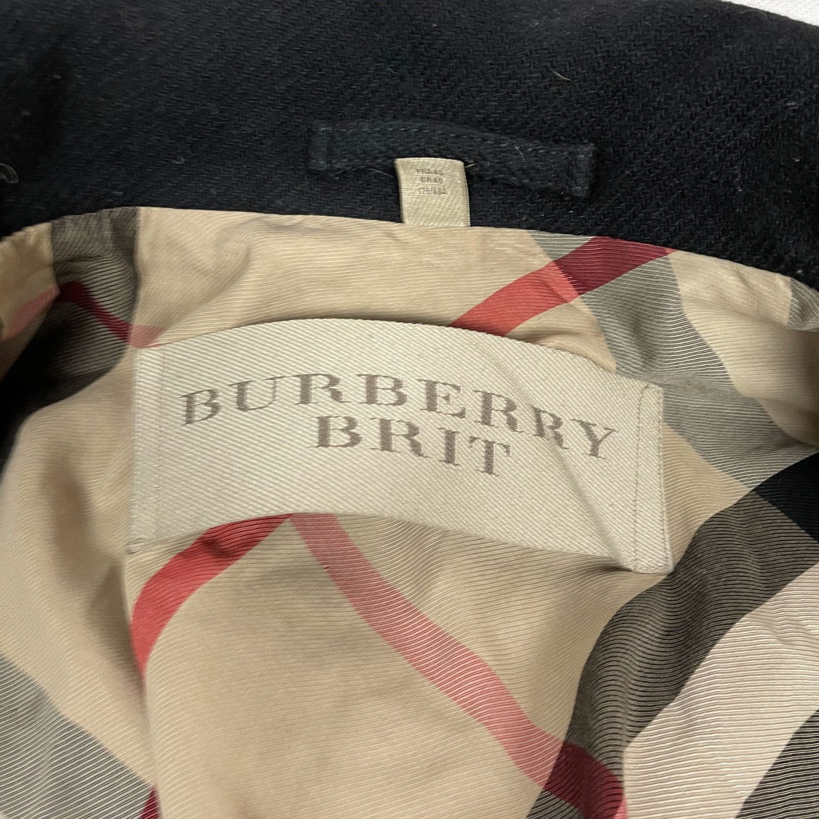Burberry Burberry Brit Women's Black Cashmere Wool Belted Coat 8 Size M / US 6-8 / IT 42-44 - 12 Thumbnail