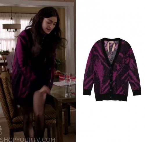 No. 21 No 21 MOHAIR ZEBRA PRINTED CARDIGAN Size M / US 6-8 / IT 42-44 - 10 Thumbnail