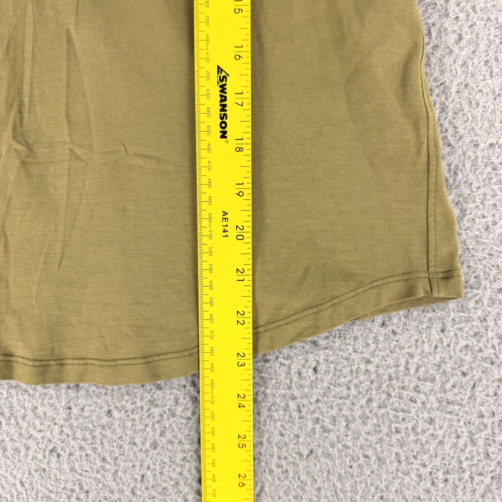 Lululemon Lululemon Love Tank Top Womens 2 Green Pima Cotton Racerback Size XS / US 0-2 / IT 36-38 - 5 Thumbnail