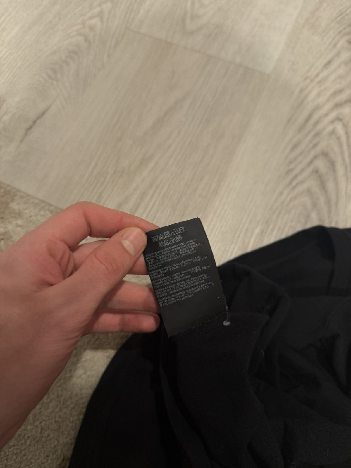 s/s 2018 sl black tee!!