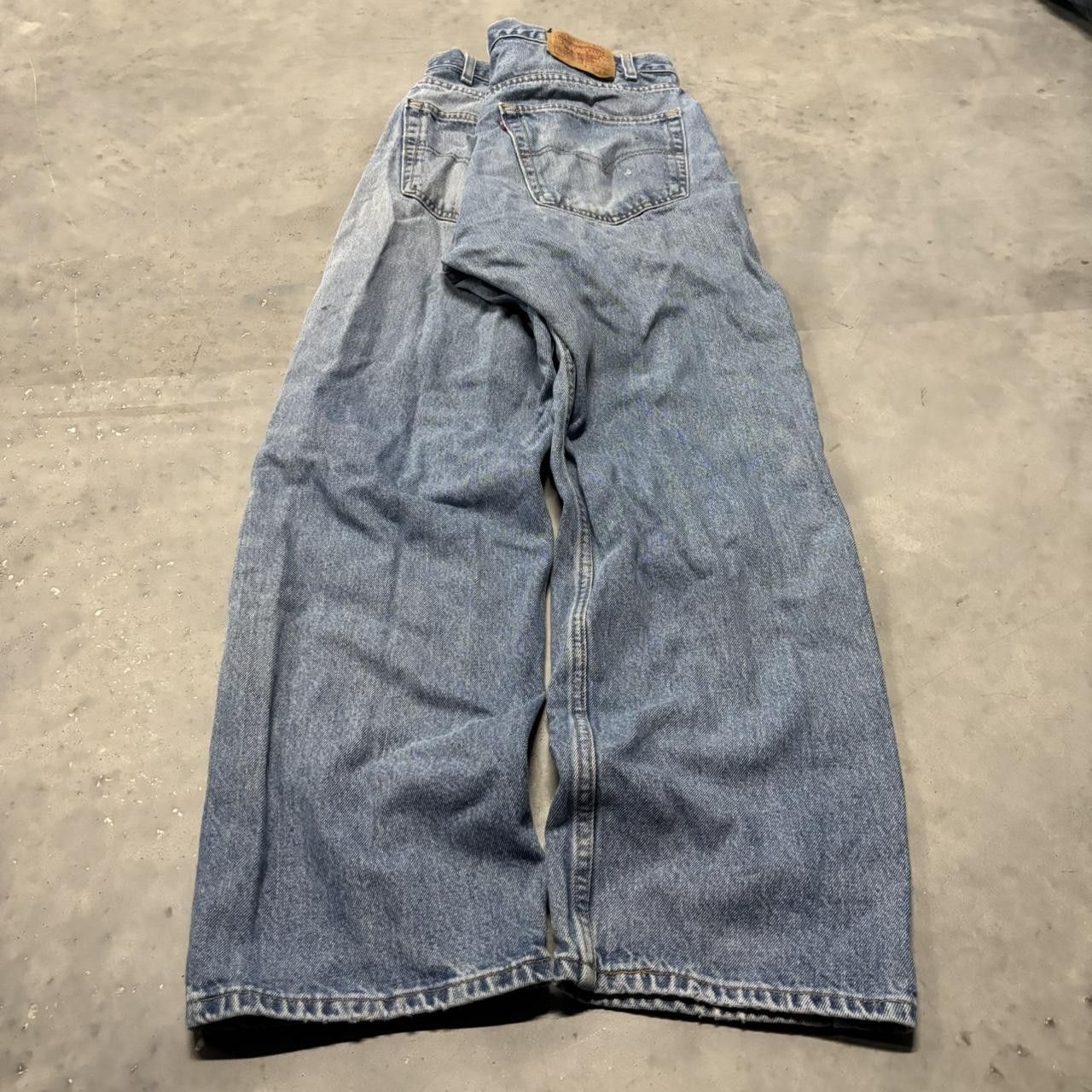Levi's × Vintage Crazy Vintage 90s Faded Levi’s Distressed Denim Jeans! Size US 36 / EU 52 - 4 Thumbnail