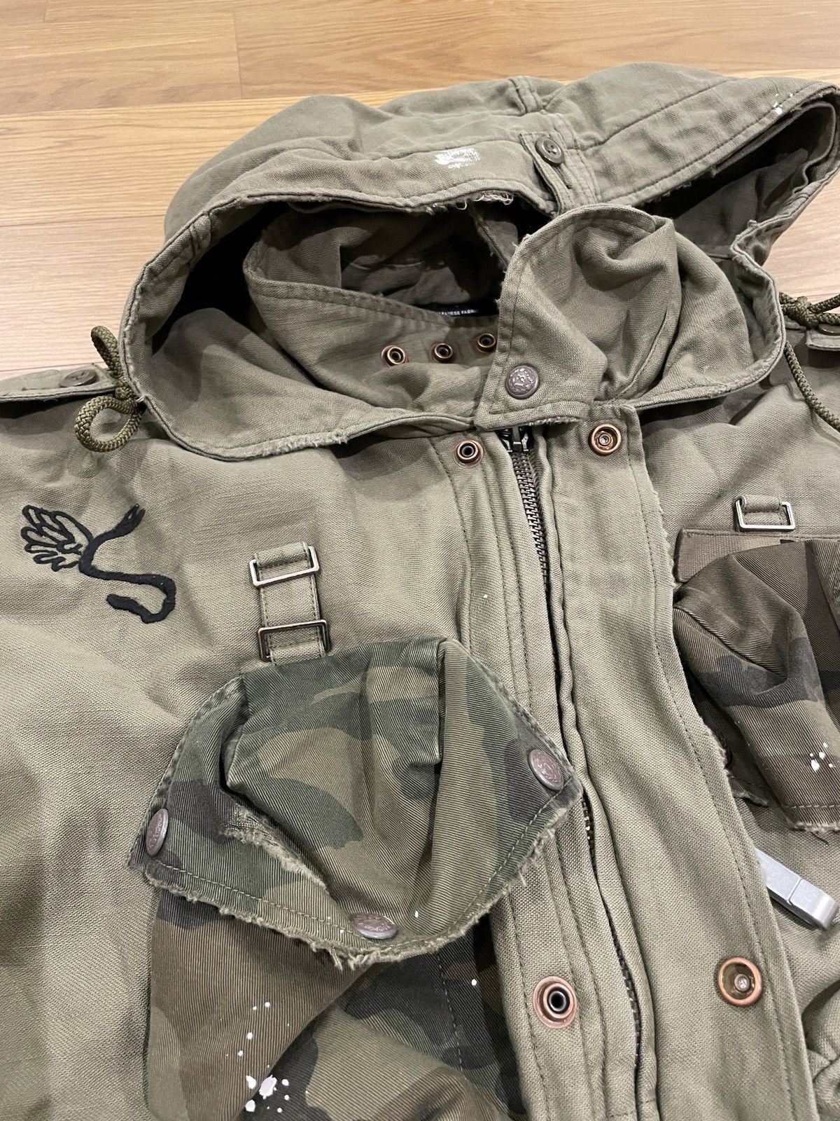 R13 R13 military light inner/outer jacket Size US L / EU 52-54 / 3 - 7 Thumbnail