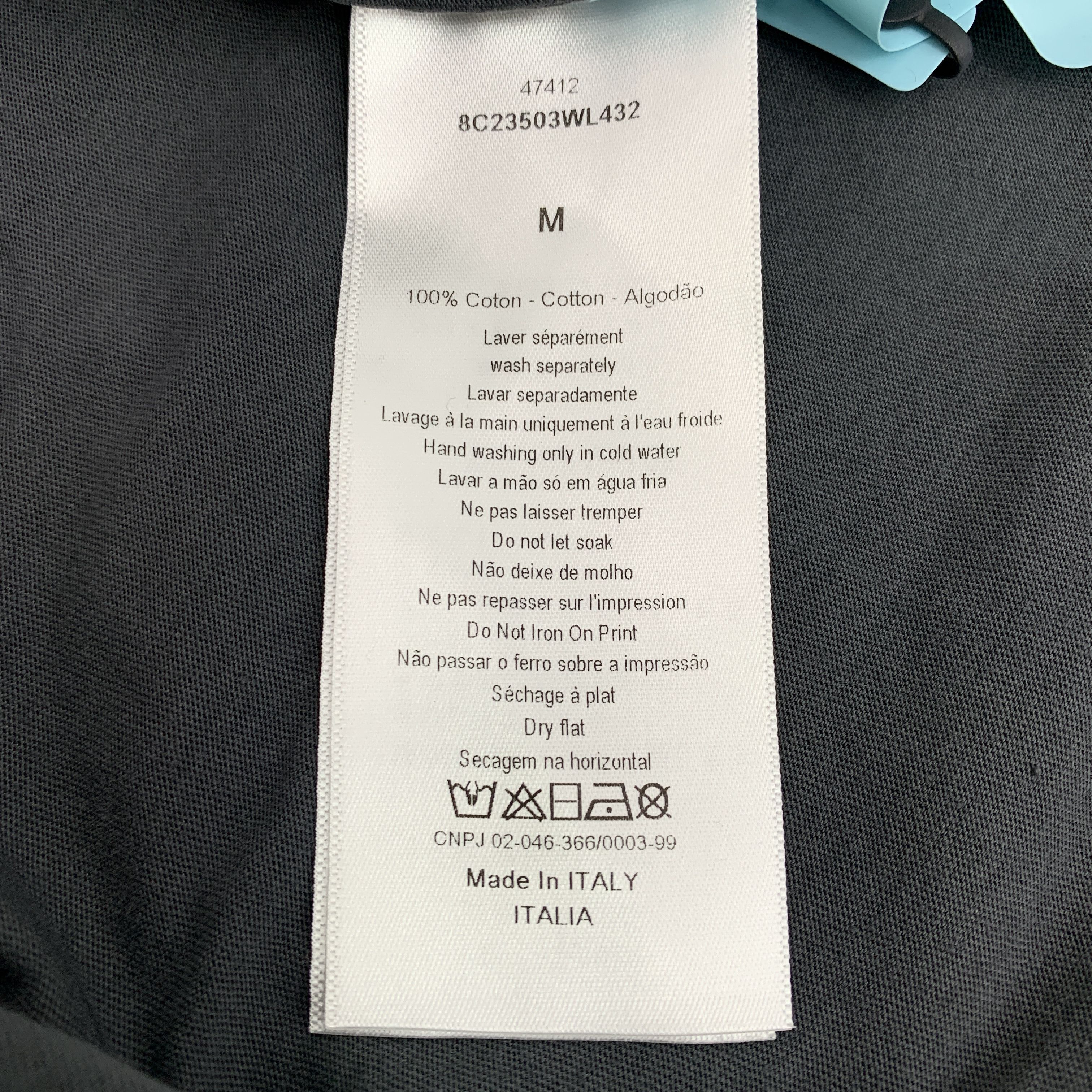 Dior Dior Tarot Print Cotton T-Shirt M Size US M / EU 48-50 / 2 - 2 Thumbnail