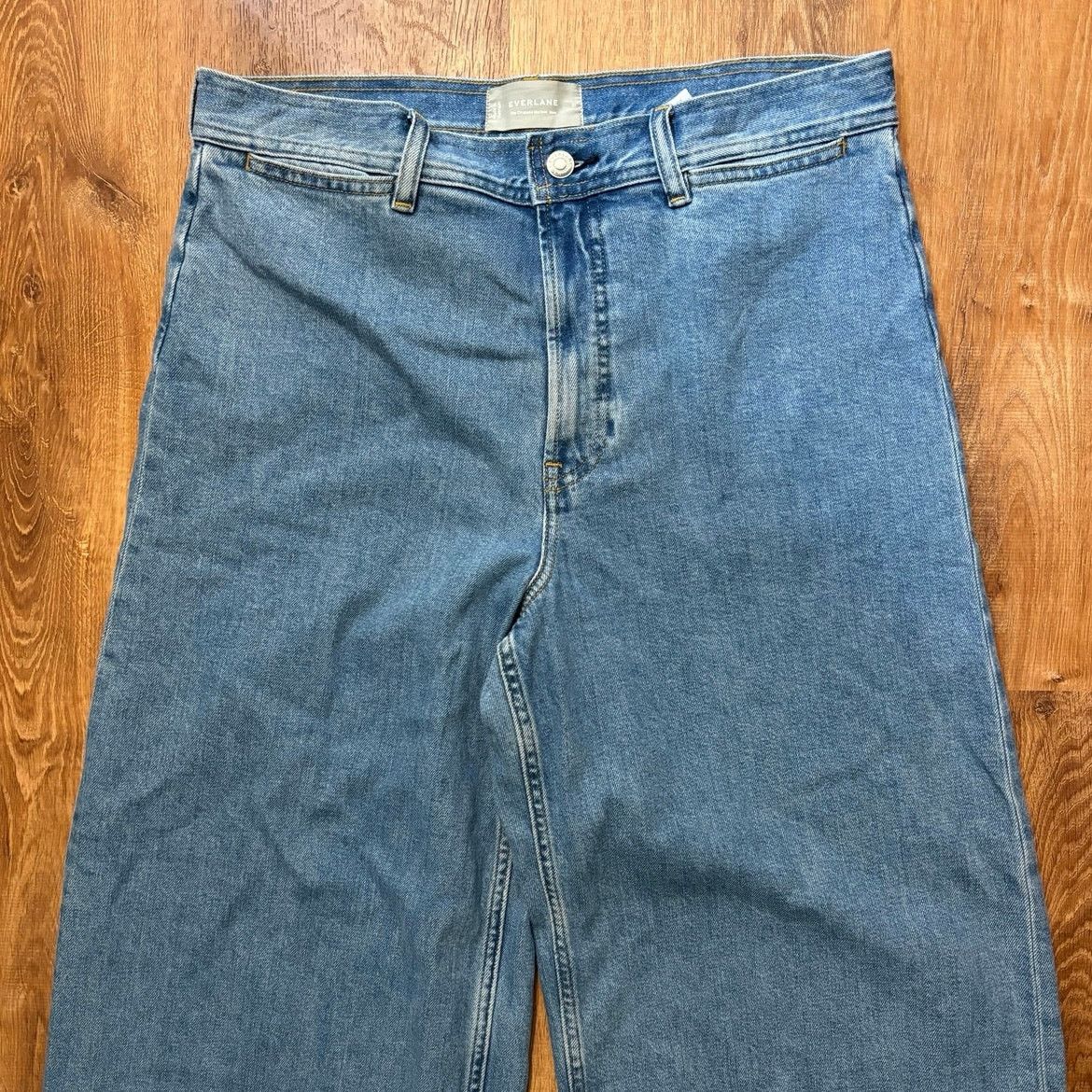 Everlane NWOT Everlane The Mariner Cropped Jean Shallow Beach Size 31 Size 31" - 4 Thumbnail