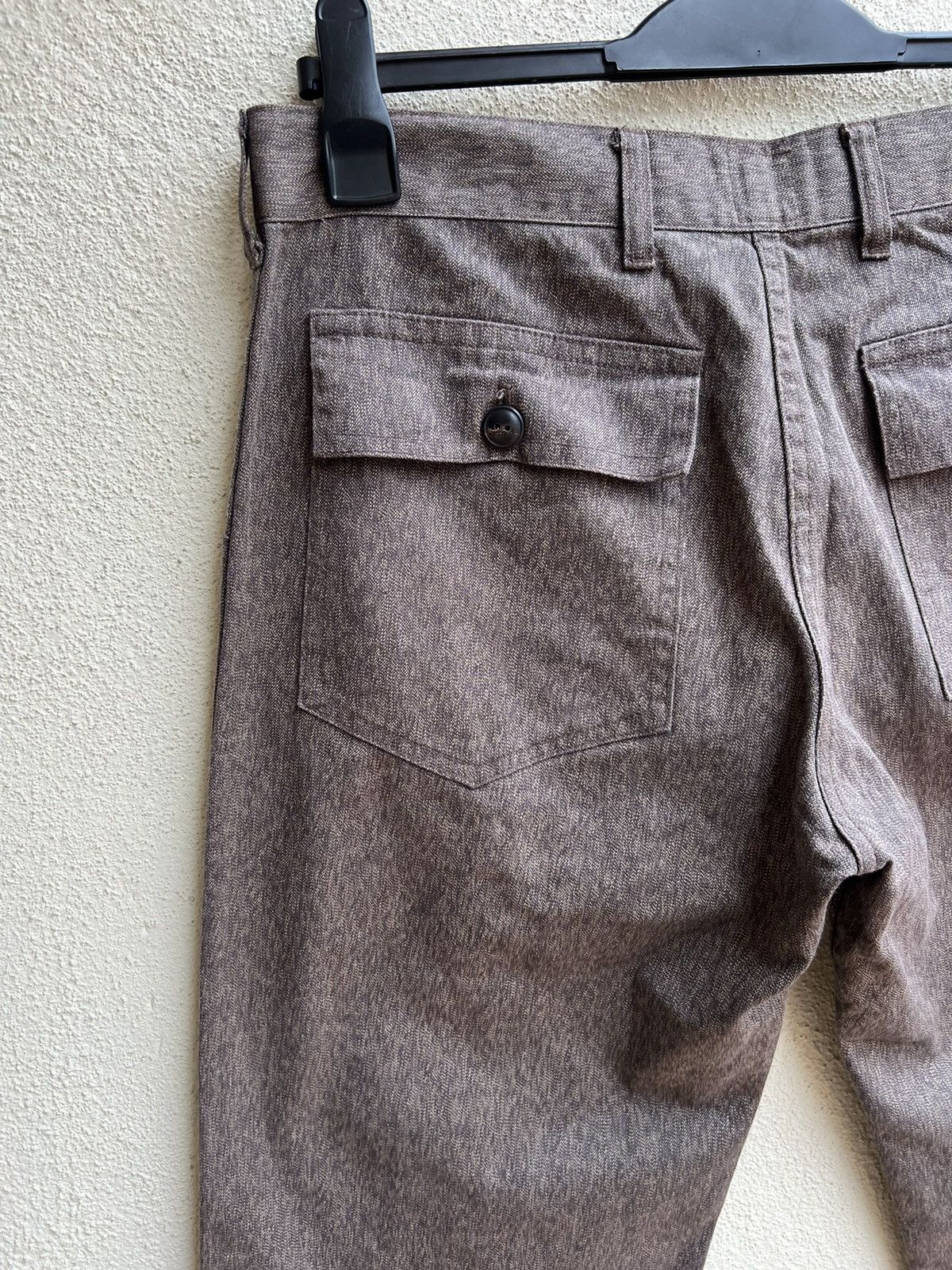 Denime Vintage California Brand Salt & Pepper Fatigue Pant Trouser Size US 32 / EU 48 - 17 Thumbnail