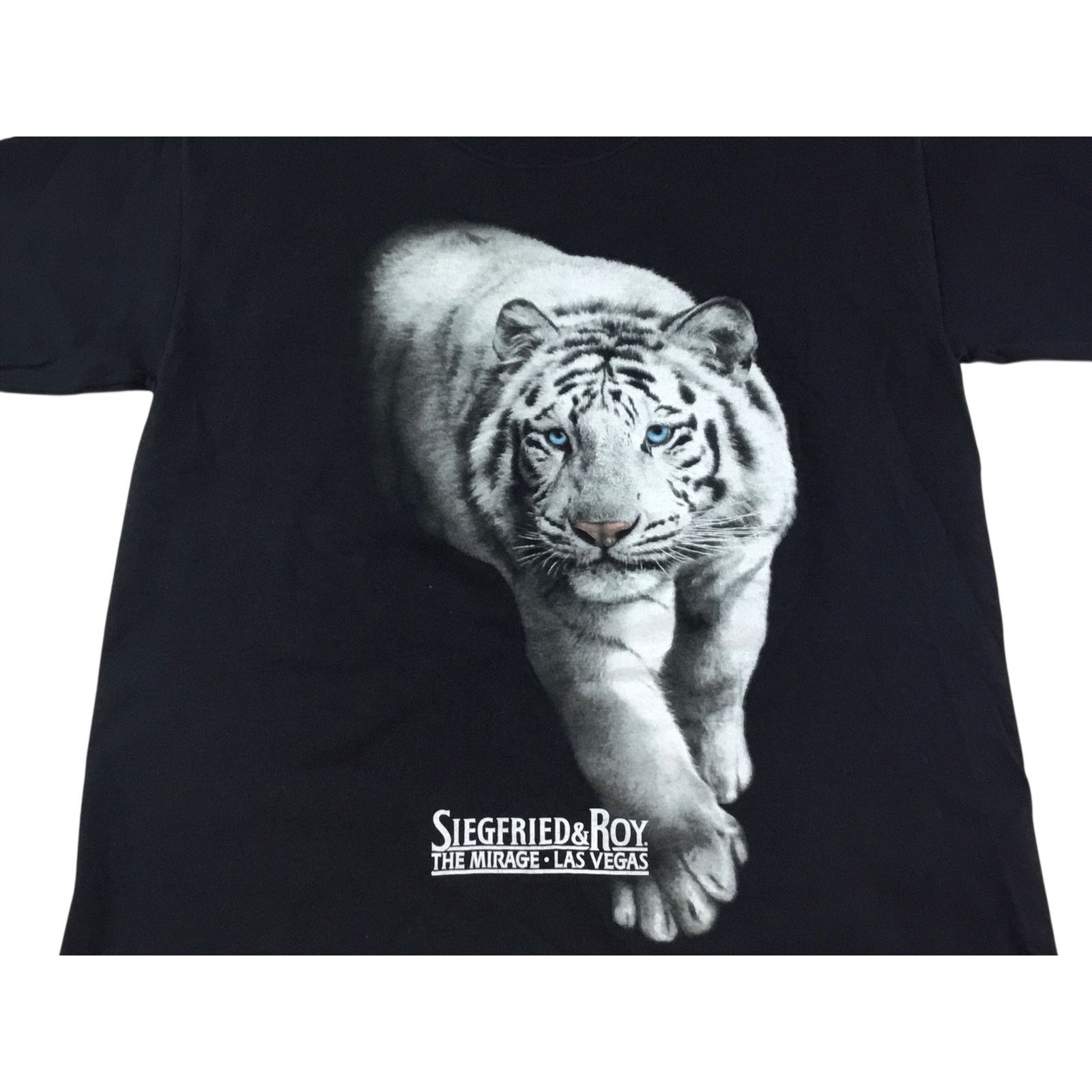 Other Siegfried & Roy L Vtg Mirage Las Vegas White Tiger T-Shirt Size US L / EU 52-54 / 3 - 2 Thumbnail