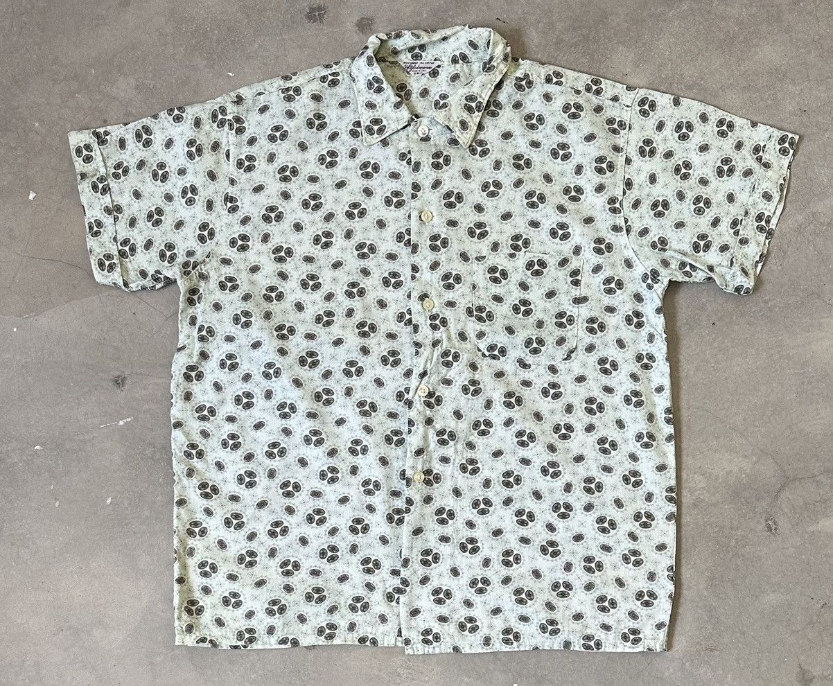 Other VINTAGE 70S STYLED SPORTWEAR SANFORIZED PATTERN SHIRT Size US M / EU 48-50 / 2 - 1 Thumbnail