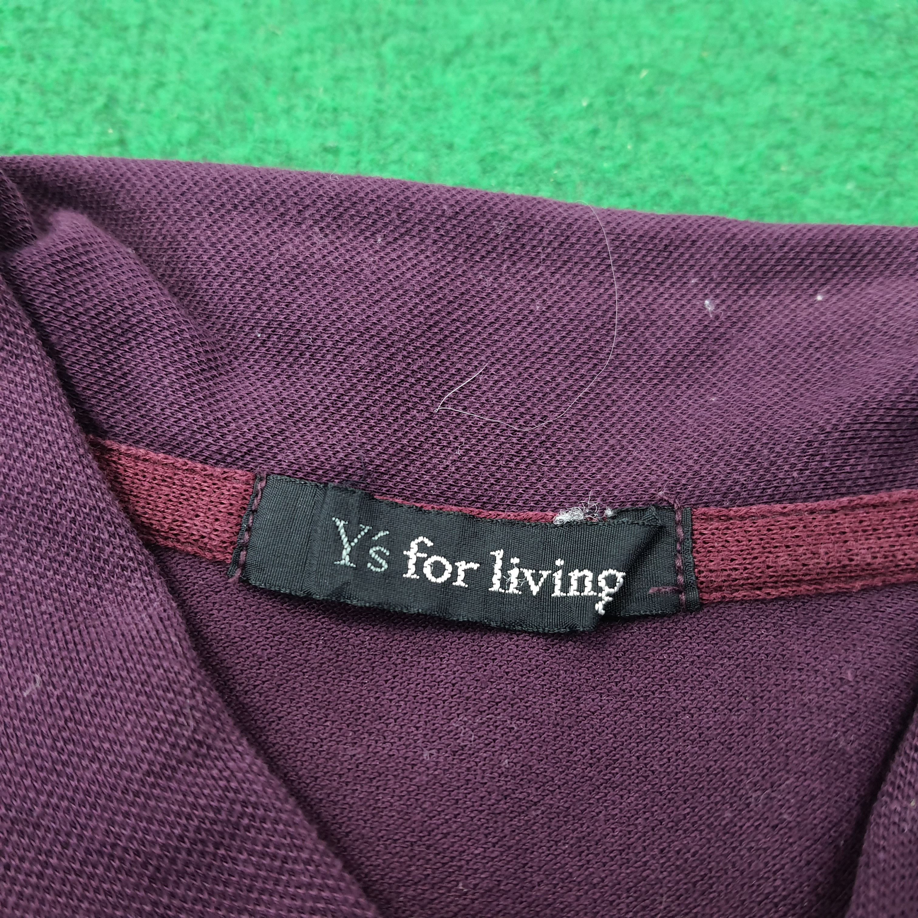 Y's Vintage Y's for Living by Yohji Yamamoto Polo Shirt C249N26 Size S / US 4 / IT 40 - 4 Thumbnail