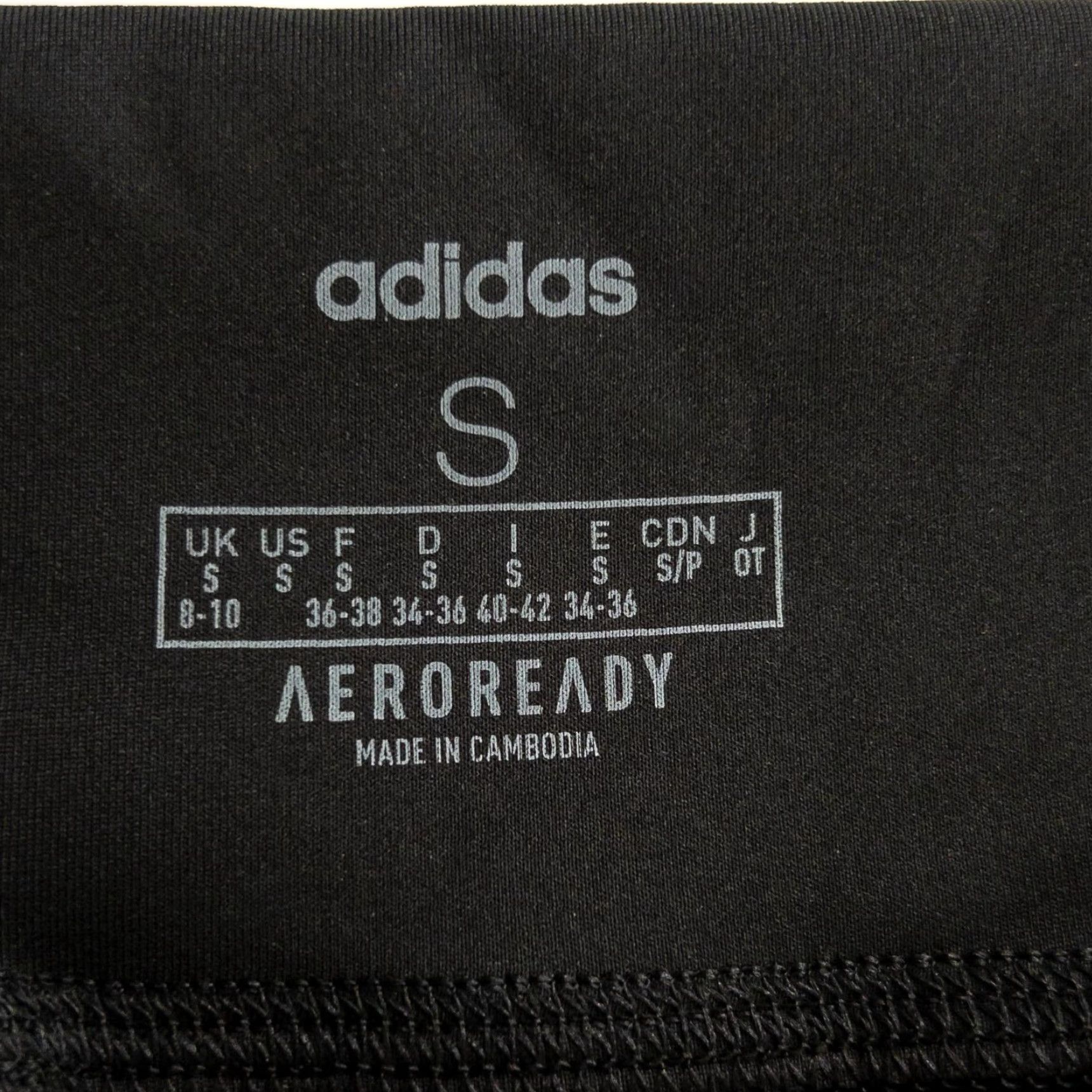 Adidas Adidas Designed 2 Move 7/8 Leggings Black White Athletic Yoga Womens Small NEW Size 28" / US 6 / IT 42 - 7 Thumbnail