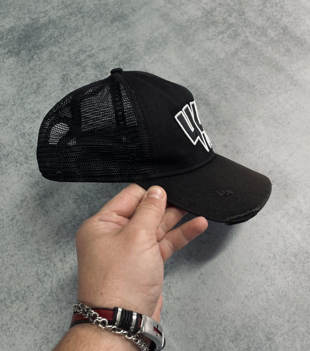 Other Yelir World YYY Logo Men’s Black Y2K Snapback Cap Size ONE SIZE - 6 Thumbnail