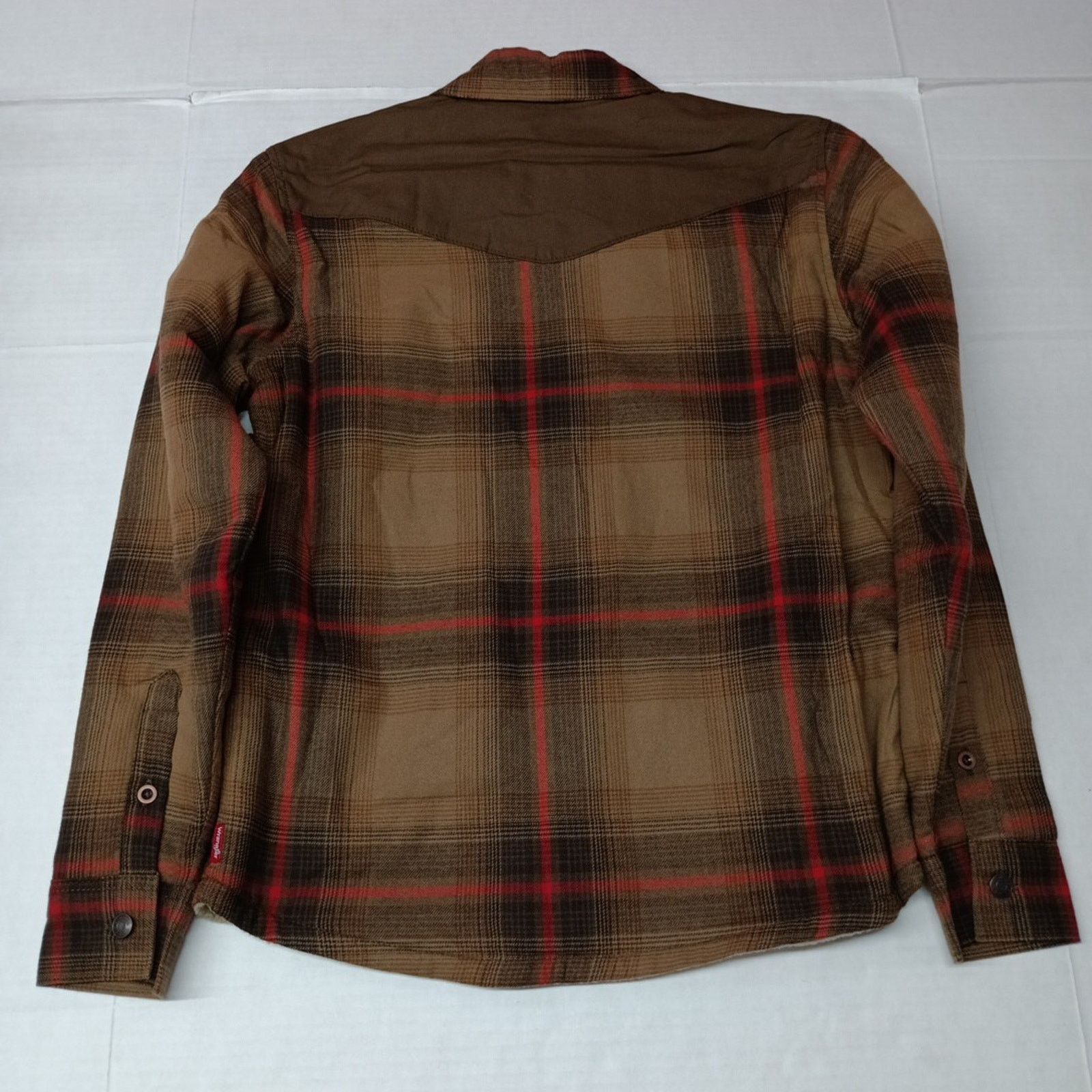 Wrangler Wrangler Big Men's Heavyweight Shacket Jacket Men's S Brown Size US S / EU 44-46 / 1 - 10 Thumbnail