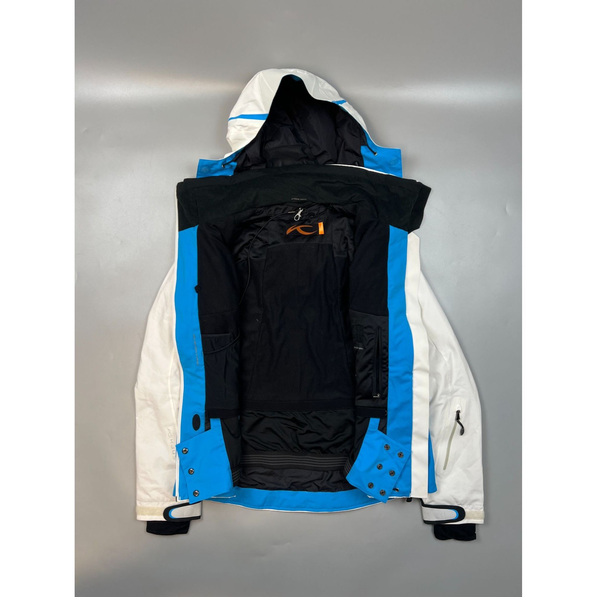 KJUS Kjus White Ski Jacket With Ski Mask (Y0695) Size M / US 6-8 / IT 42-44 - 10 Thumbnail