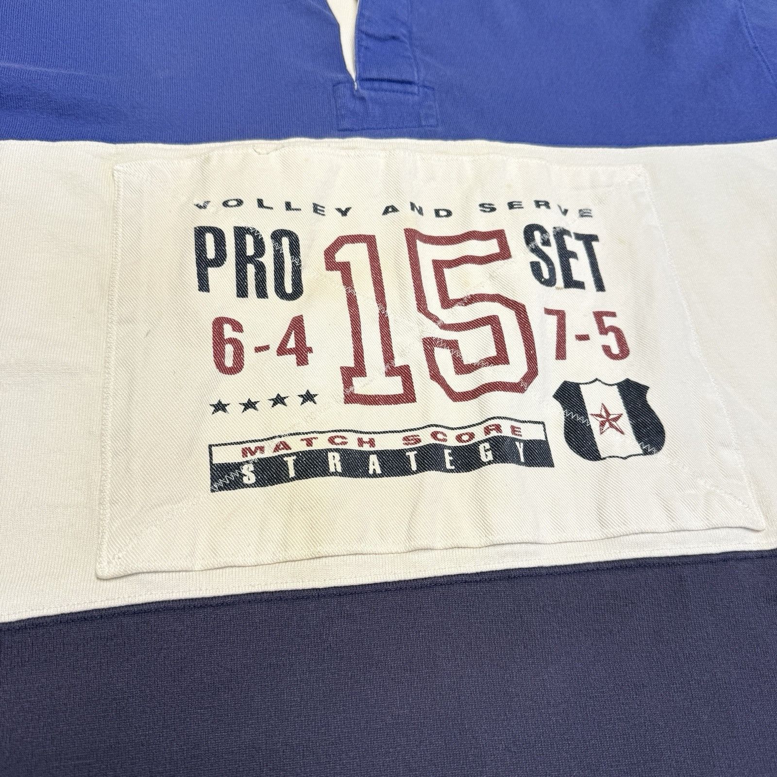 Gap Vintage Gap Rugby Polo Shirt Mens M Striped Pro Set Volley Size US M / EU 48-50 / 2 - 10 Thumbnail