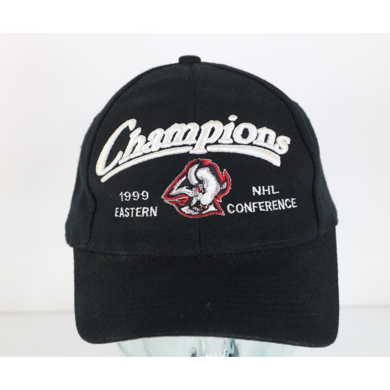 Vintage Vintage 1999 Eastern Conference Champs Buffalo Sabres Hat Size ONE SIZE - 1 Thumbnail