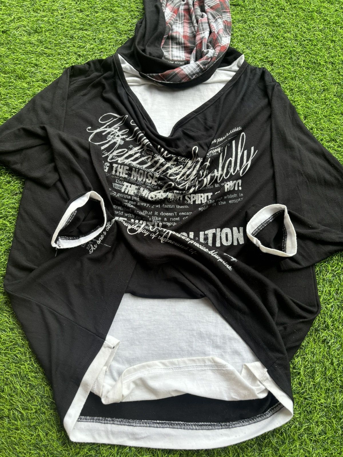 Hysteric Glamour Y2k Double Layer Befectibe Struct Punk Style Hoodie Size US L / EU 52-54 / 3 - 5 Thumbnail