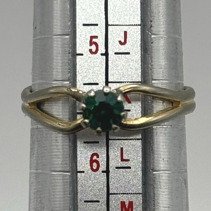 Other Green & Gold Crystal Ring Size ONE SIZE - 4 Thumbnail