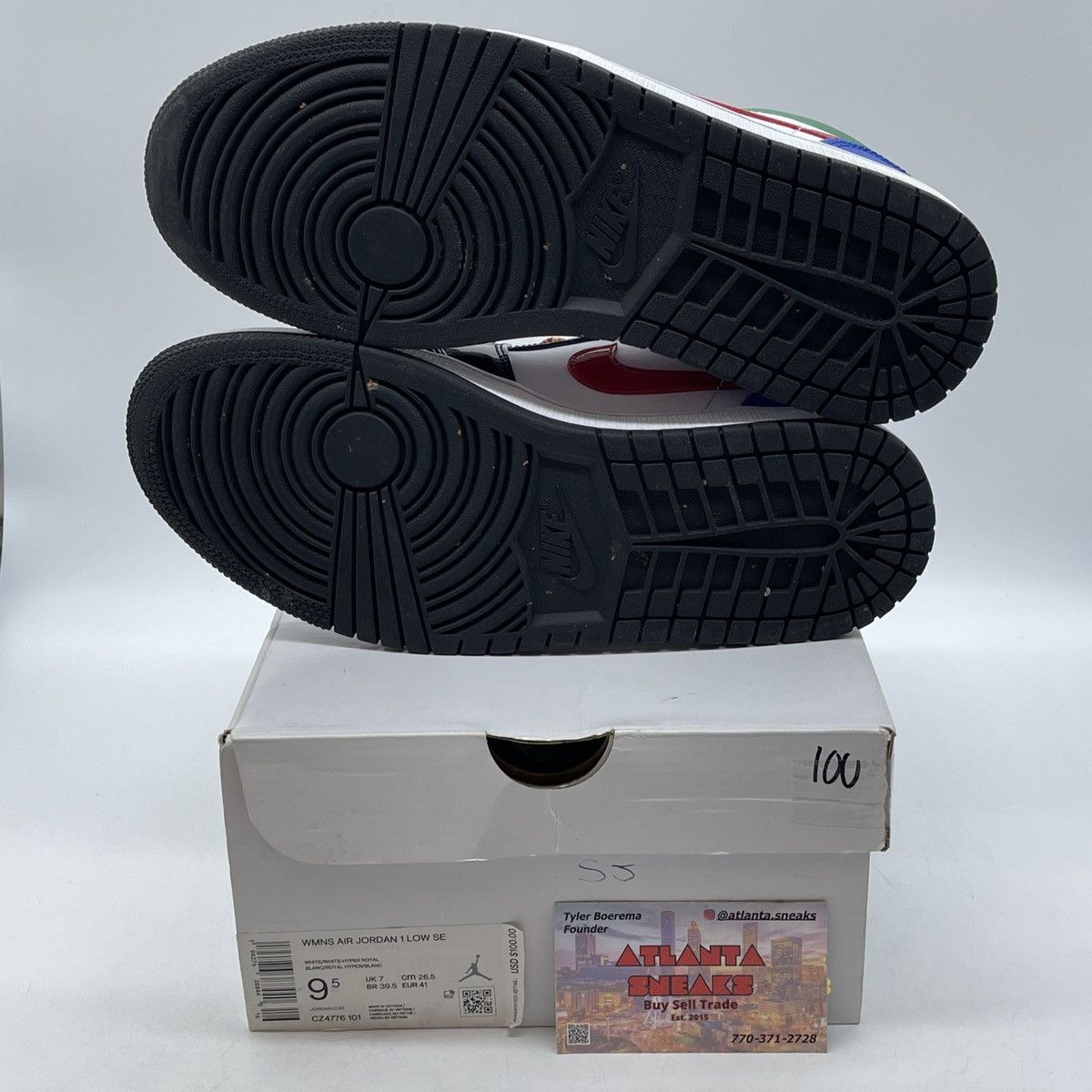 Jordan Brand Wmns air Jordan 1 low multi color Size US 9.5 / IT 39.5 - 7 Thumbnail