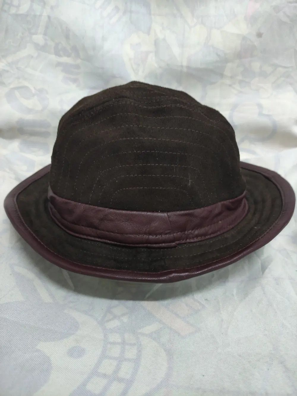 Vera Pelle VERA PELLE VINTAGE LEATHER HAT Size ONE SIZE - 3 Thumbnail