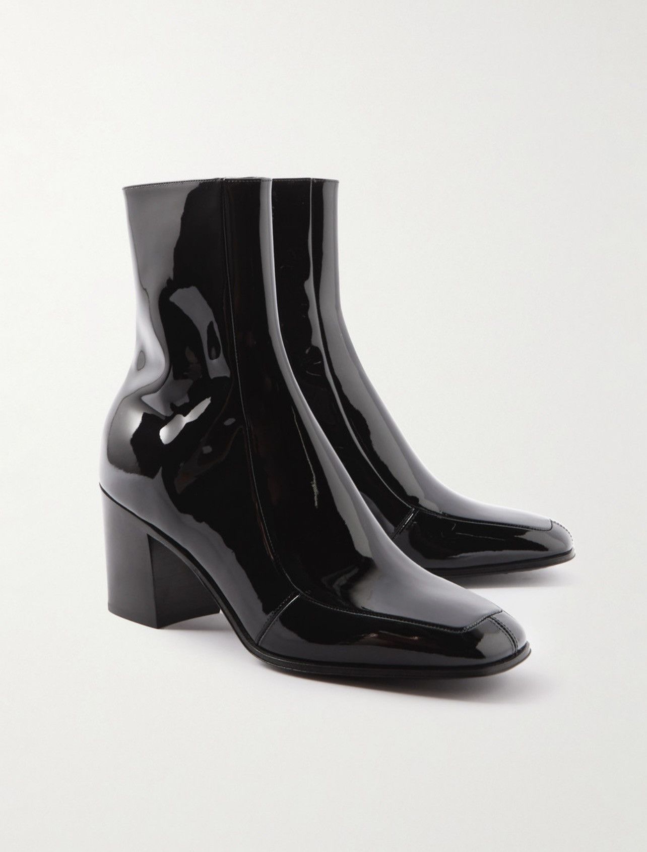 Saint Laurent Paris Saint Laurent beau zipped boots Size US 10 / EU 43 - 1 Thumbnail