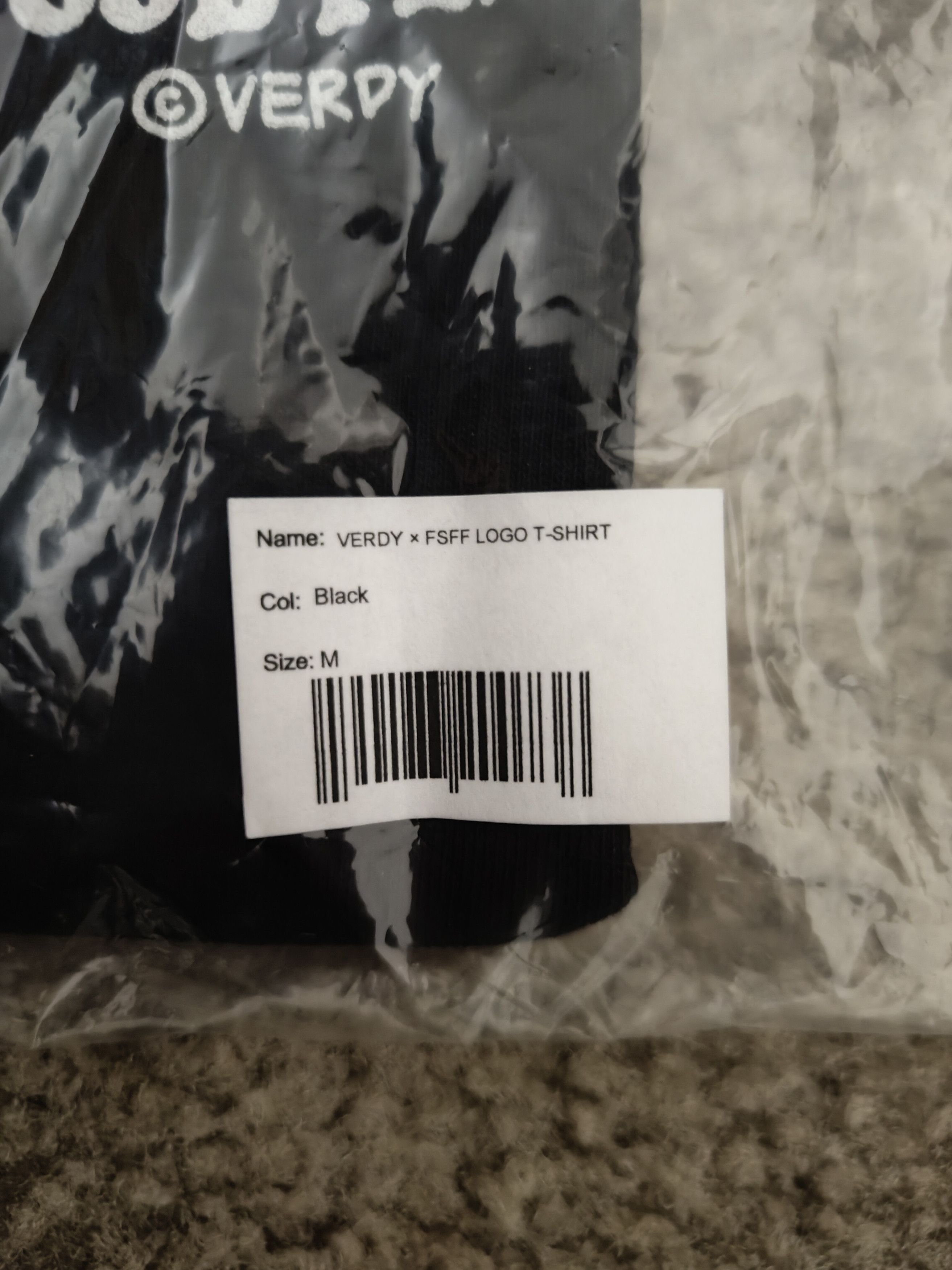 Girls Don't Cry Verdy x FSFF Logo T-Shirt - Black Size US M / EU 48-50 / 2 - 5 Thumbnail