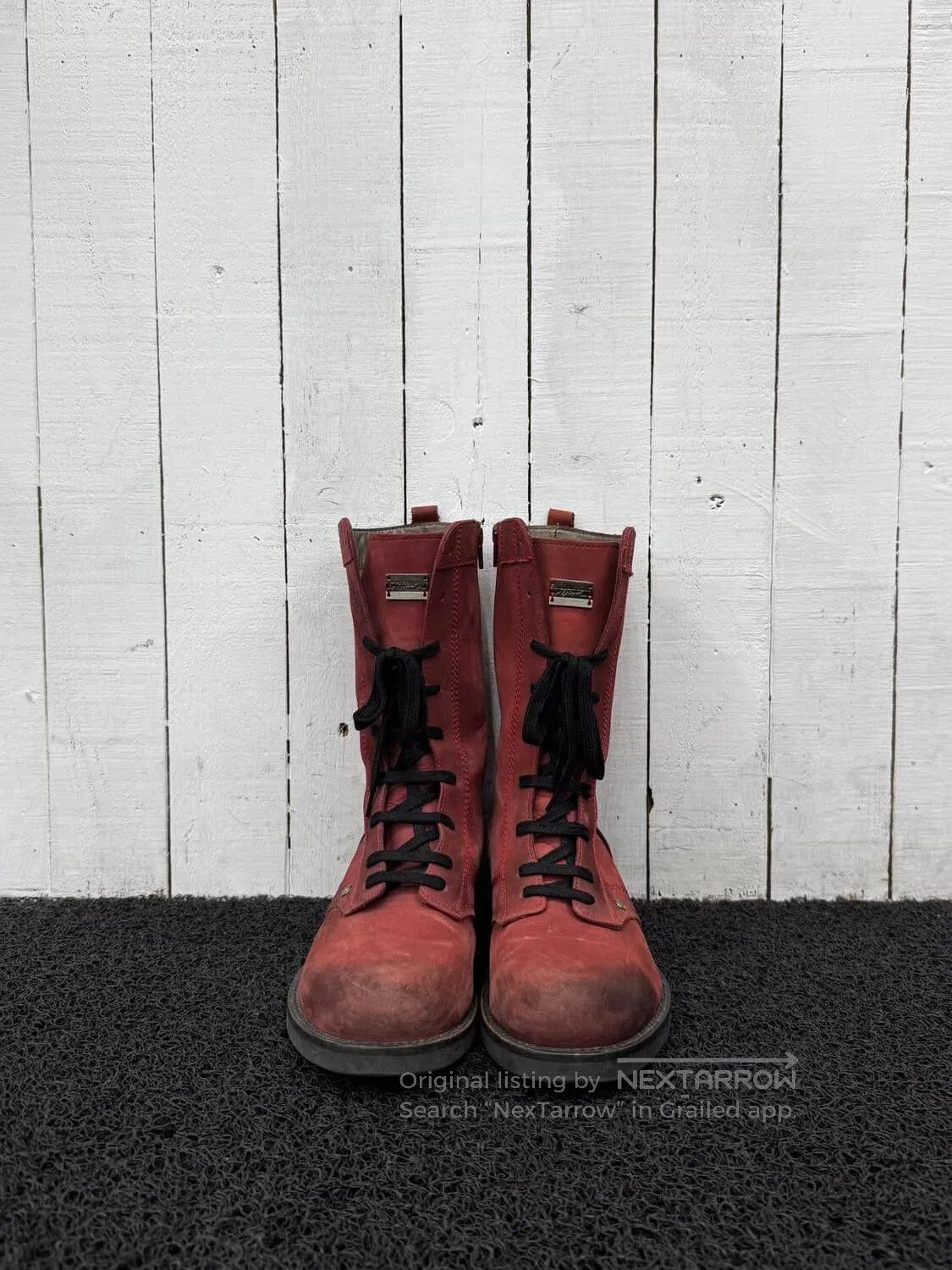 Diesel Diesel Vintage Red Boots. Size US 7 / EU 40 - 1 Thumbnail