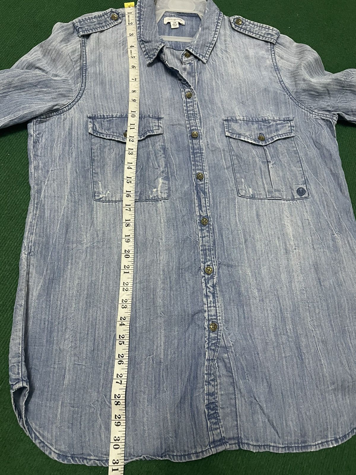 True Religion True Religion Western Shirt Size US L / EU 52-54 / 3 - 13 Thumbnail